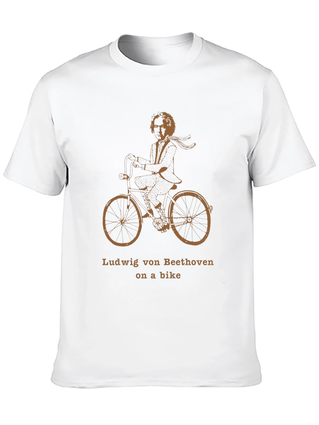 Beethoven on a Bike Graphic Tee