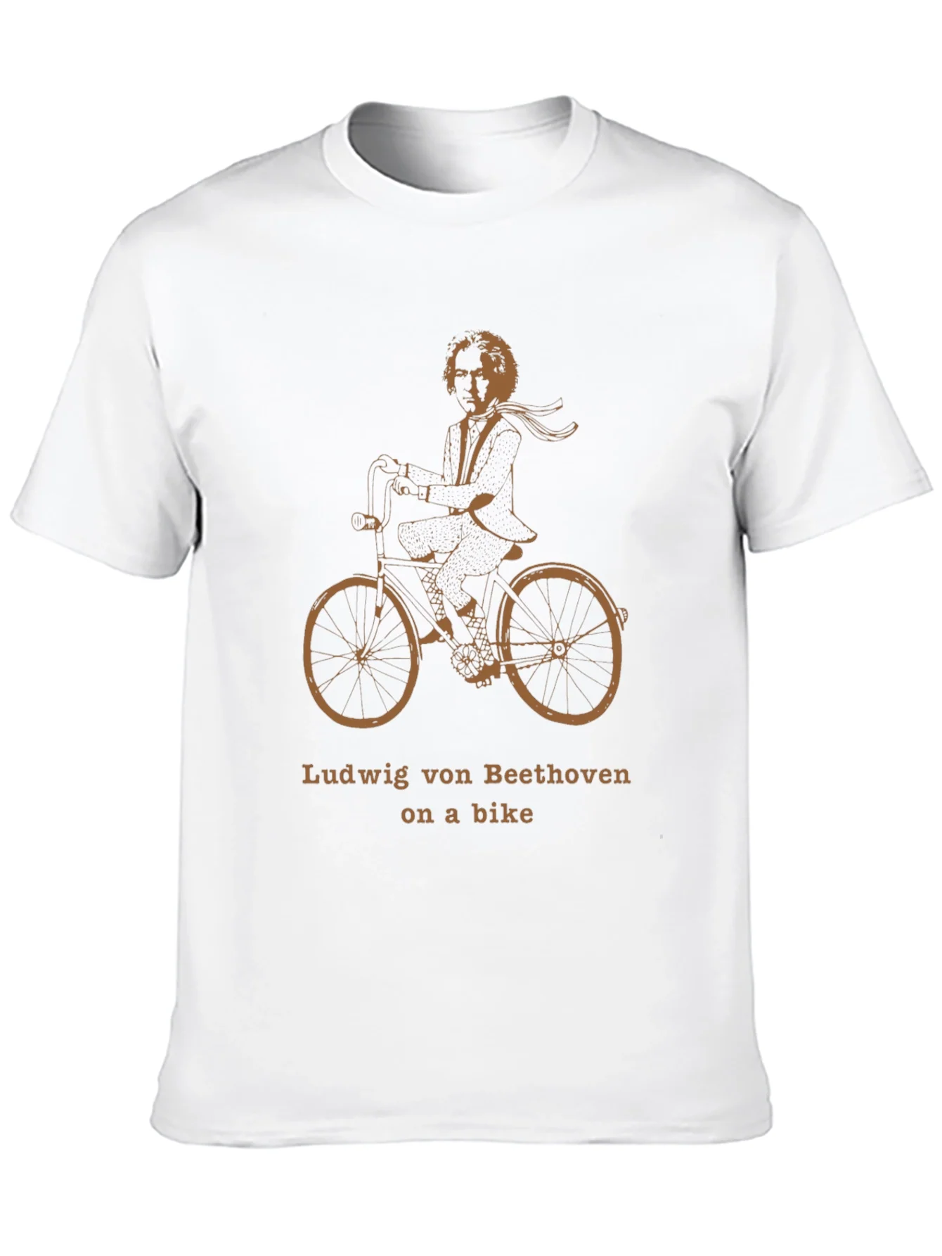 Beethoven on a Bike Graphic Tee