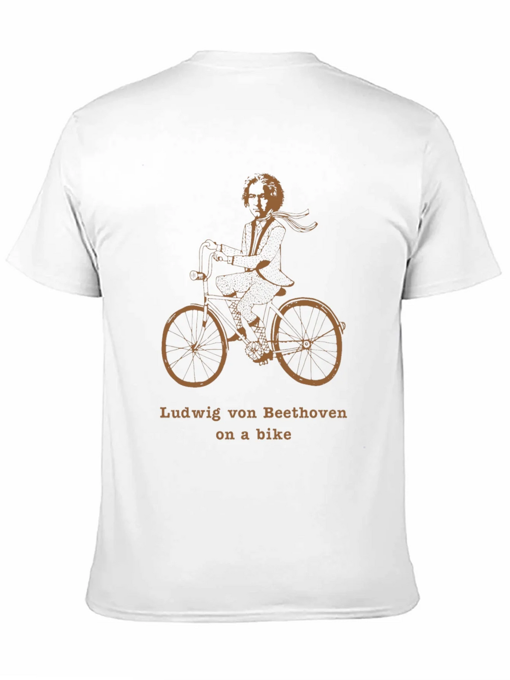Beethoven on a Bike Graphic Tee