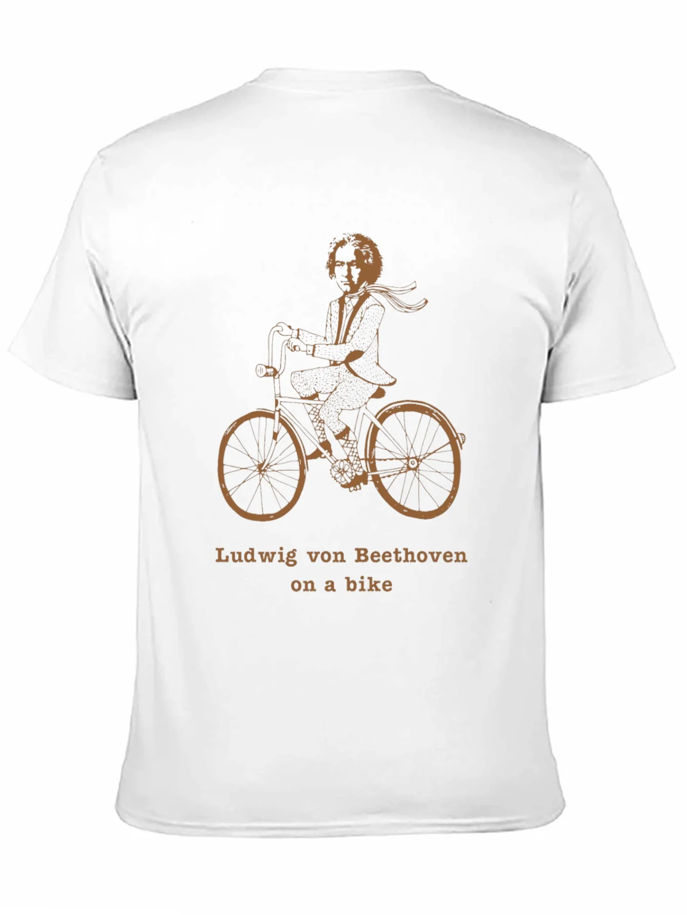 Beethoven on a Bike Graphic Tee