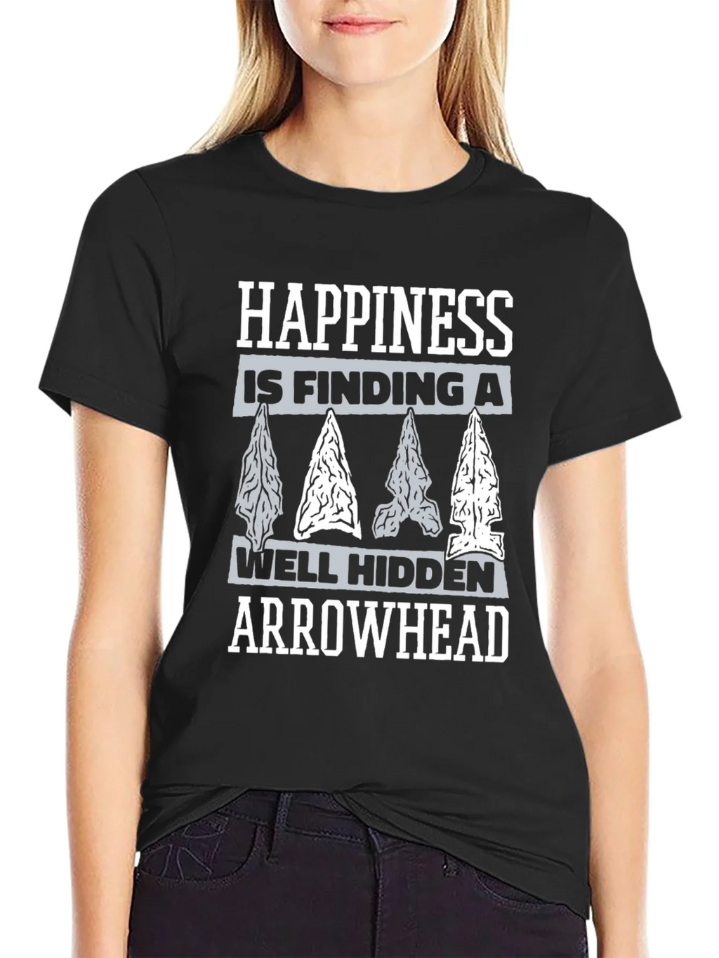 Happiness Arrowhead Hunting T-Shirt