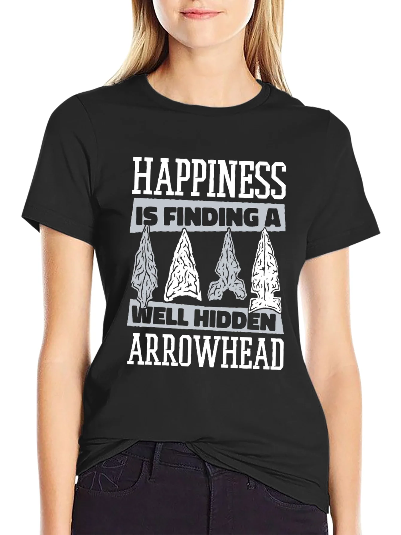 Happiness Arrowhead Hunting T-Shirt