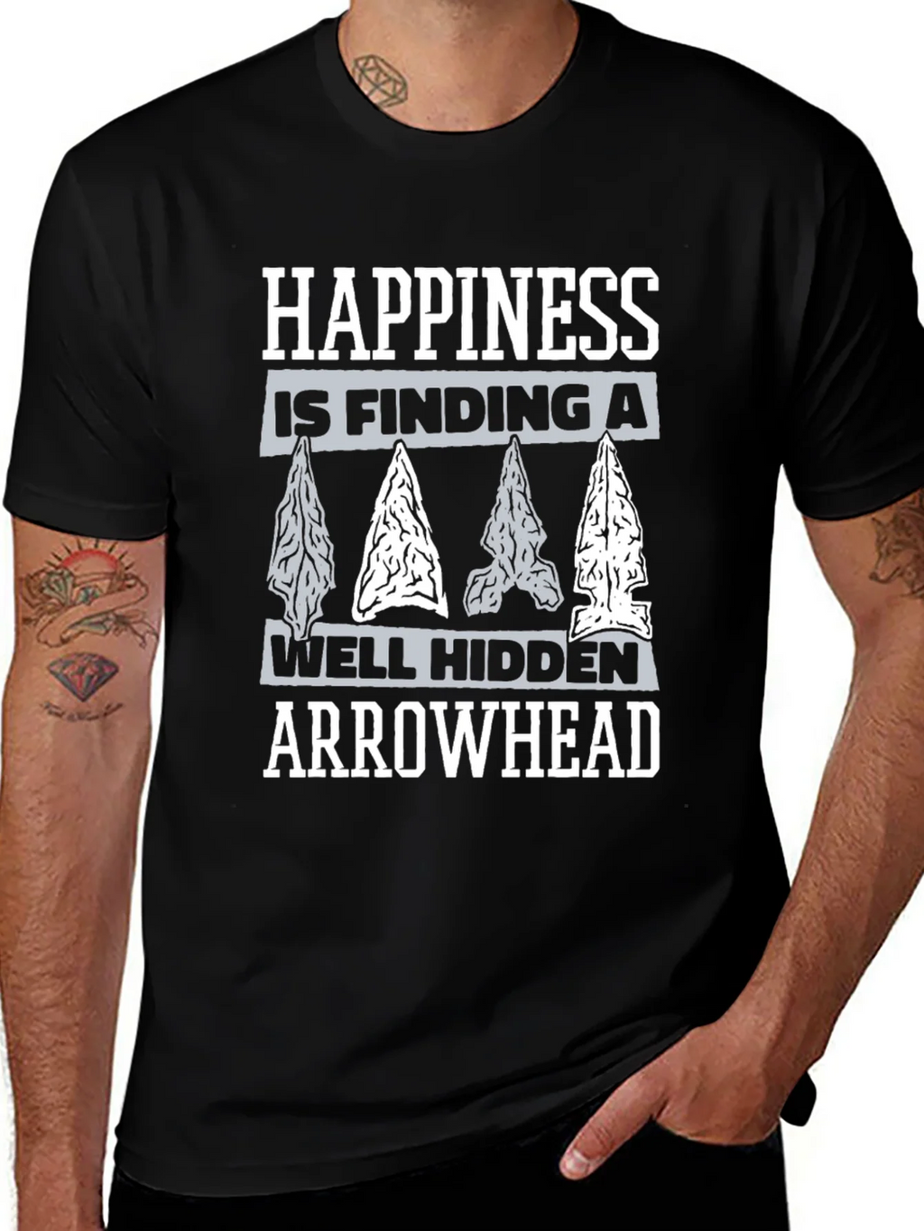 Happiness Arrowhead Hunting T-Shirt