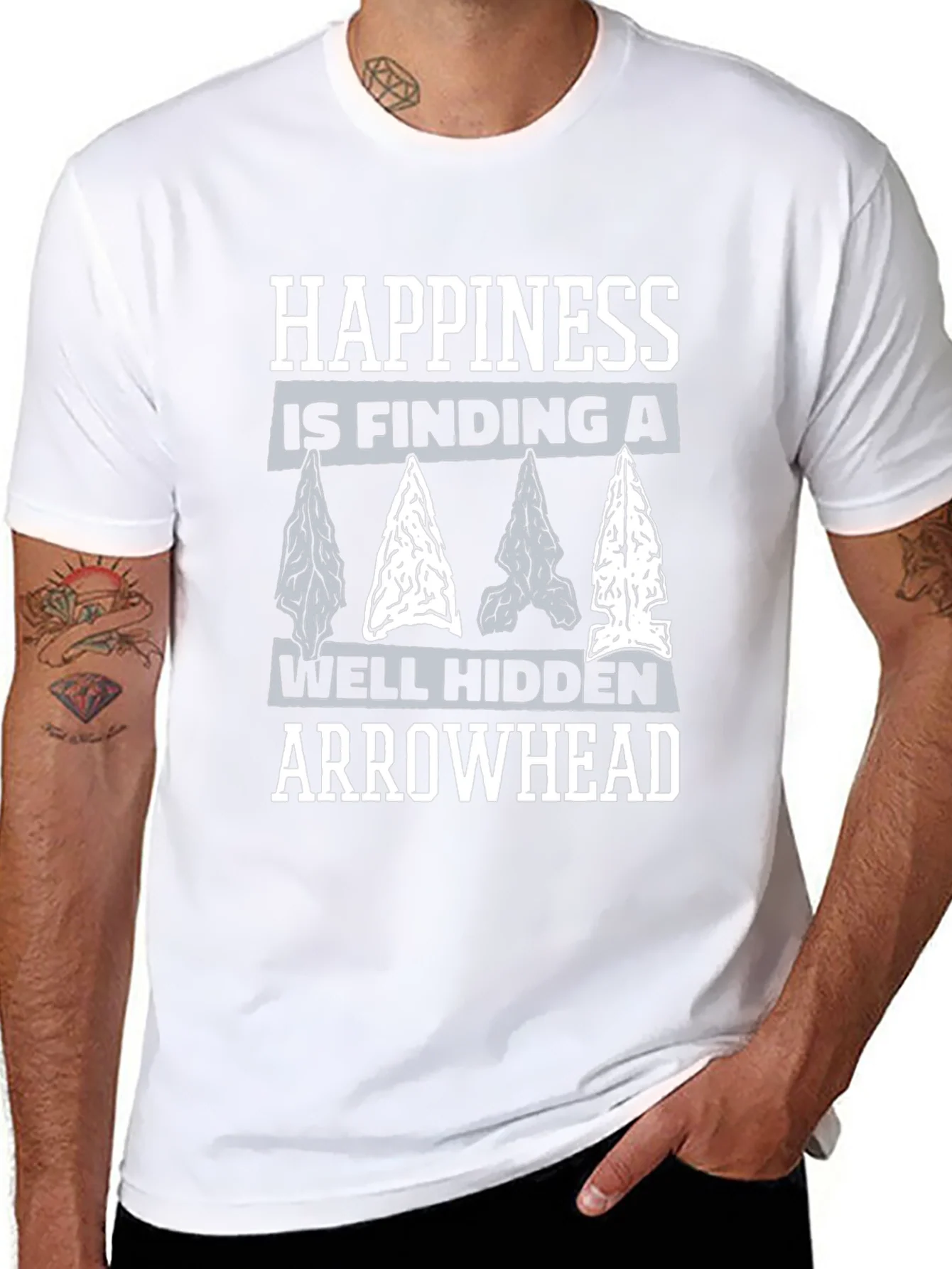 Happiness Arrowhead Hunting T-Shirt
