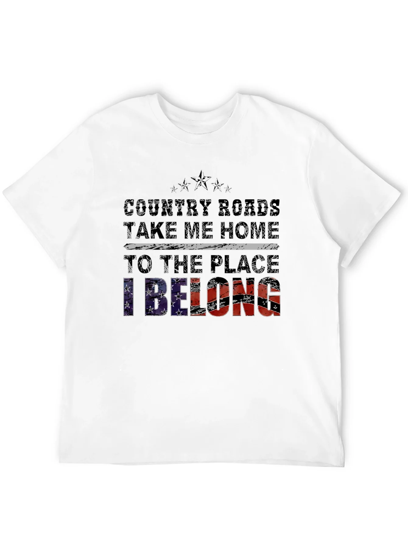 Country Roads Take Me Home Graphic Tee