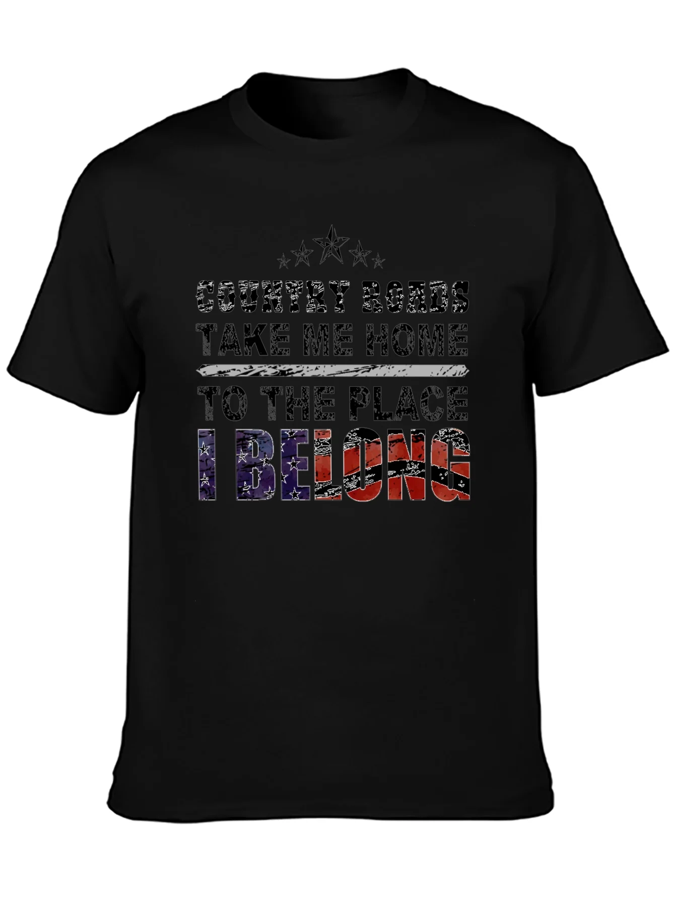 Country Roads Take Me Home Graphic Tee