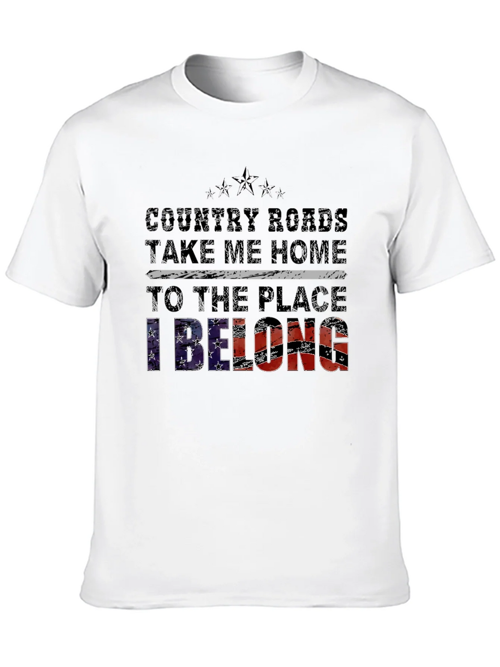 Country Roads Take Me Home Graphic Tee