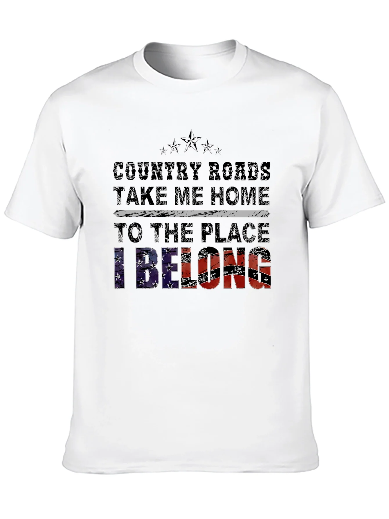 Country Roads Take Me Home Graphic Tee
