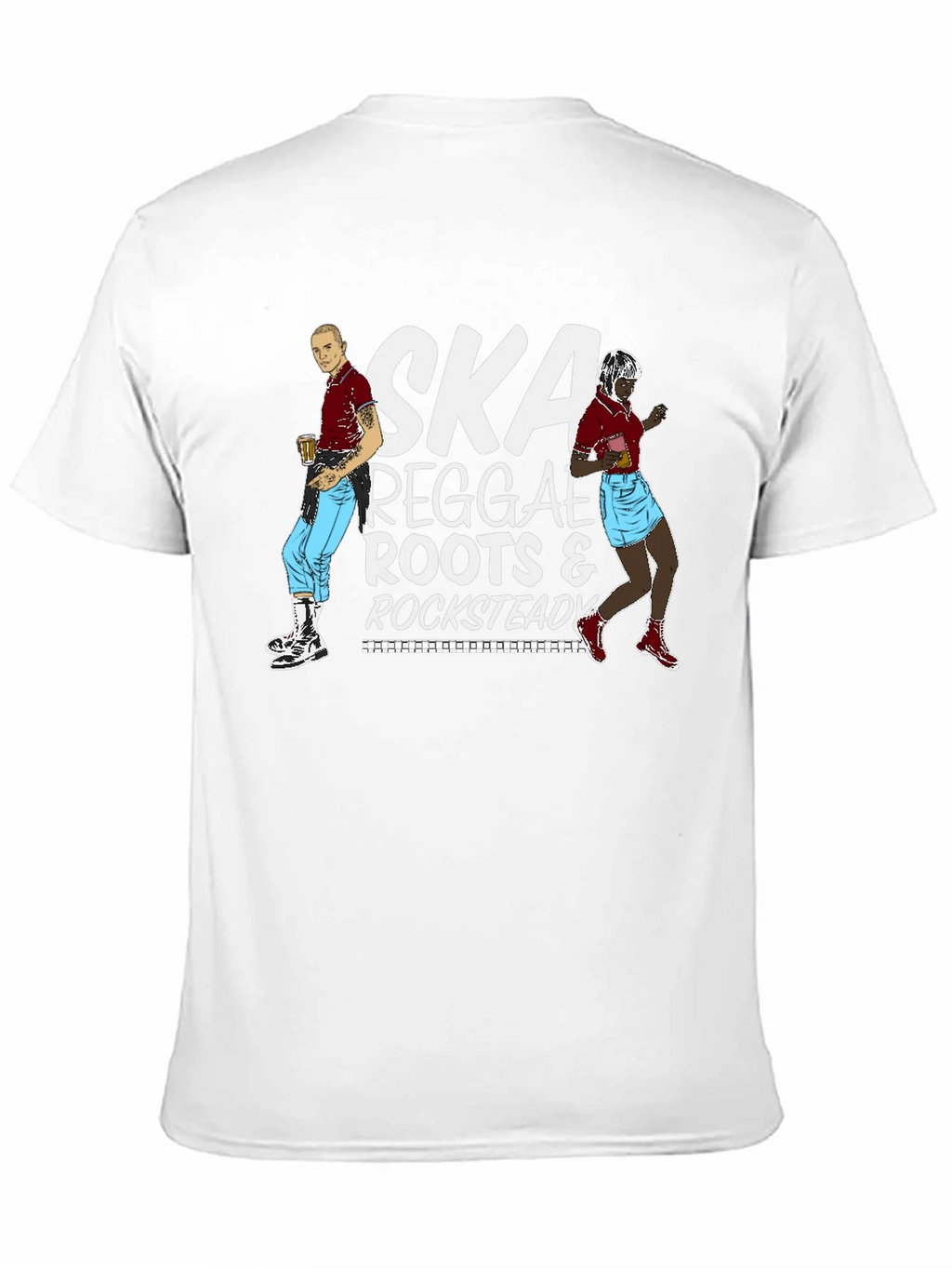 Ska Reggae Roots & Rocksteady Graphic T-Shirt