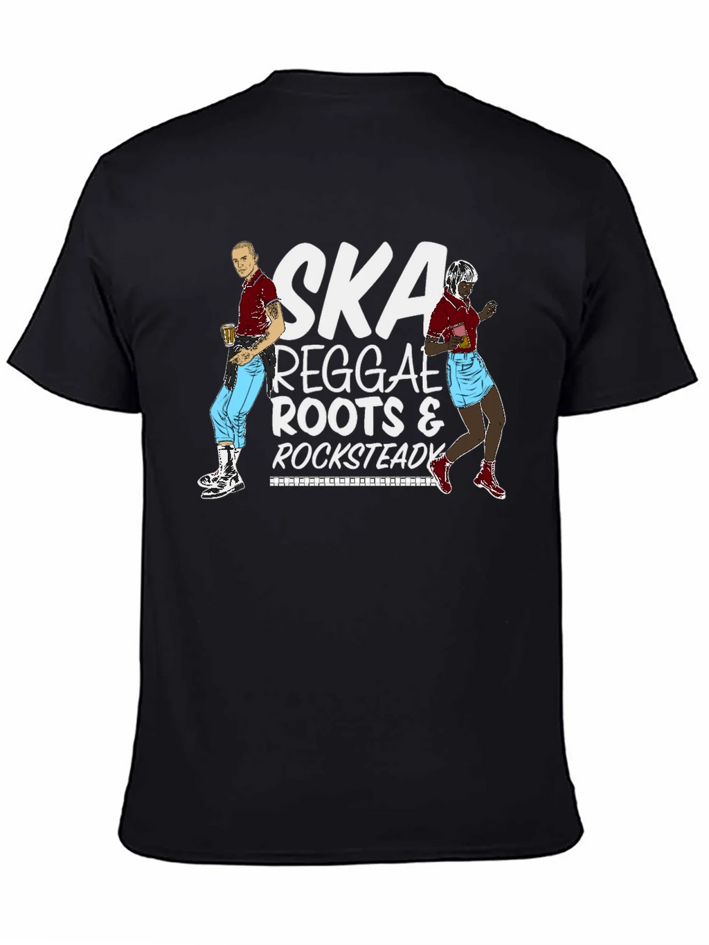Ska Reggae Roots & Rocksteady Graphic T-Shirt