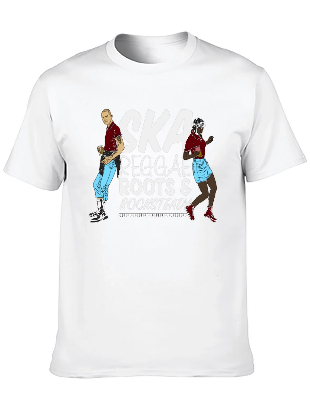 Ska Reggae Roots & Rocksteady Graphic T-Shirt