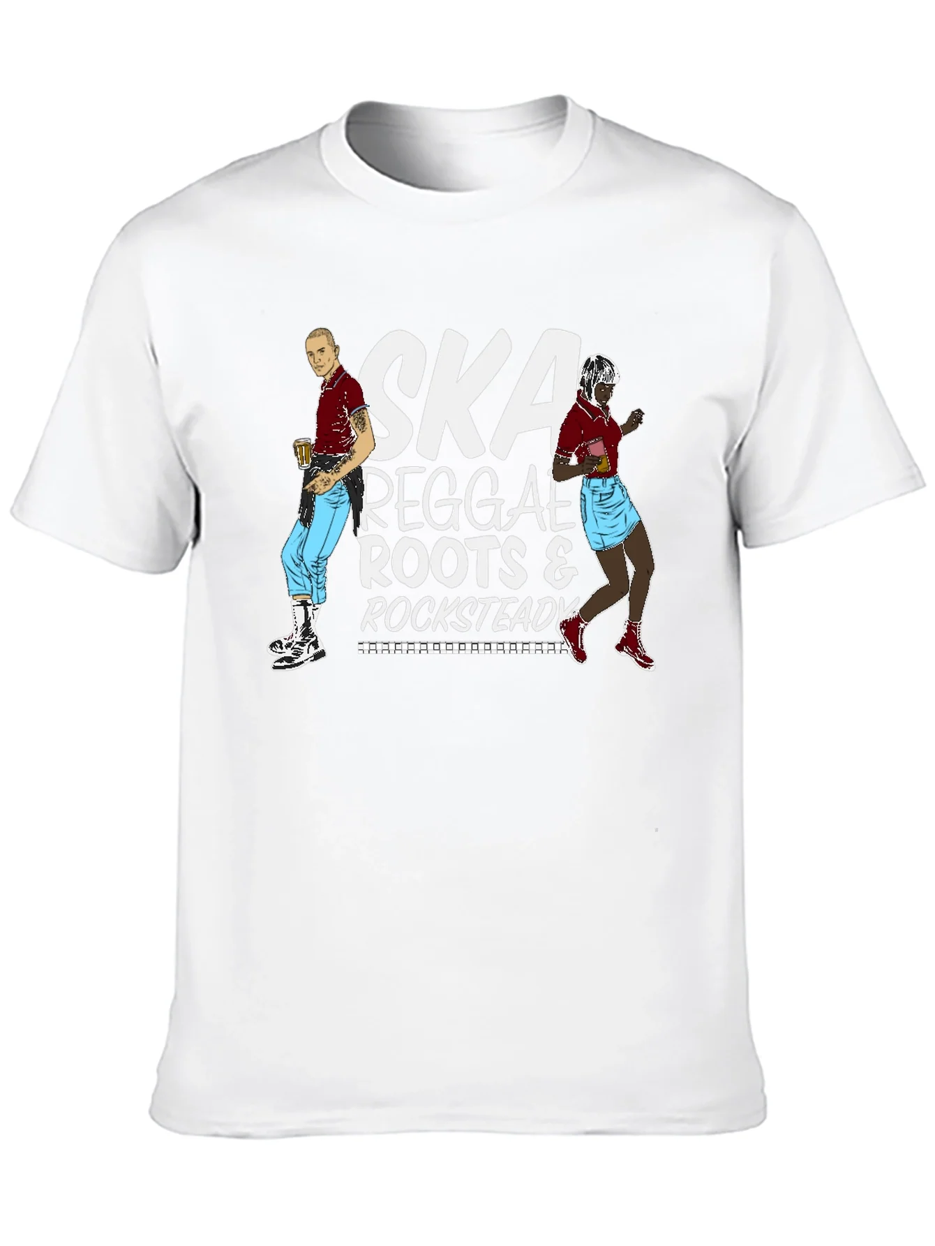 Ska Reggae Roots & Rocksteady Graphic T-Shirt