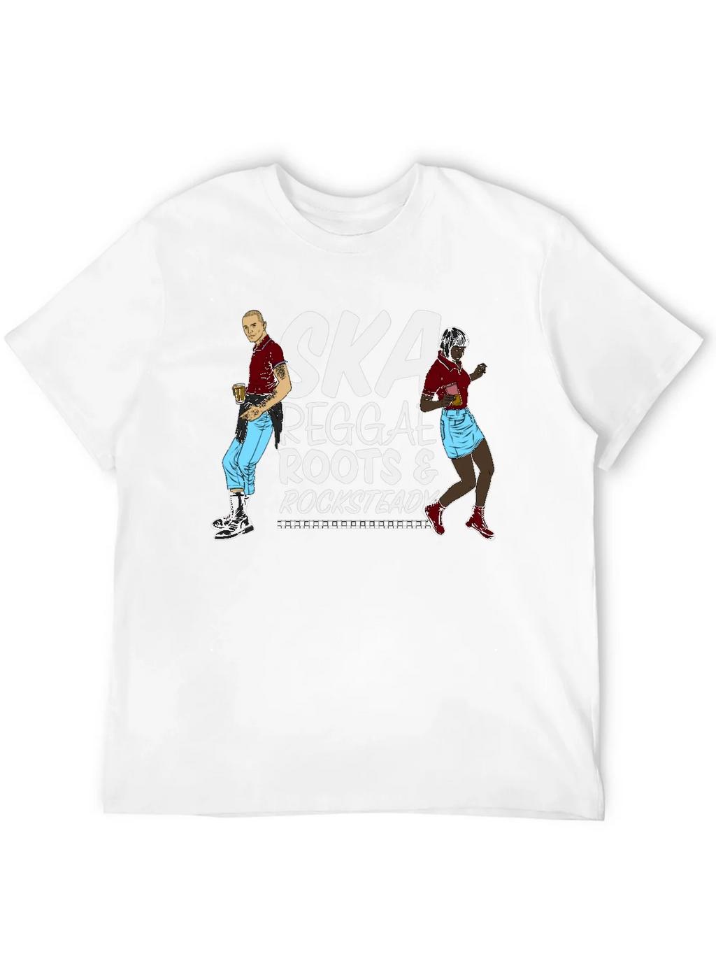 Ska Reggae Roots & Rocksteady Graphic T-Shirt