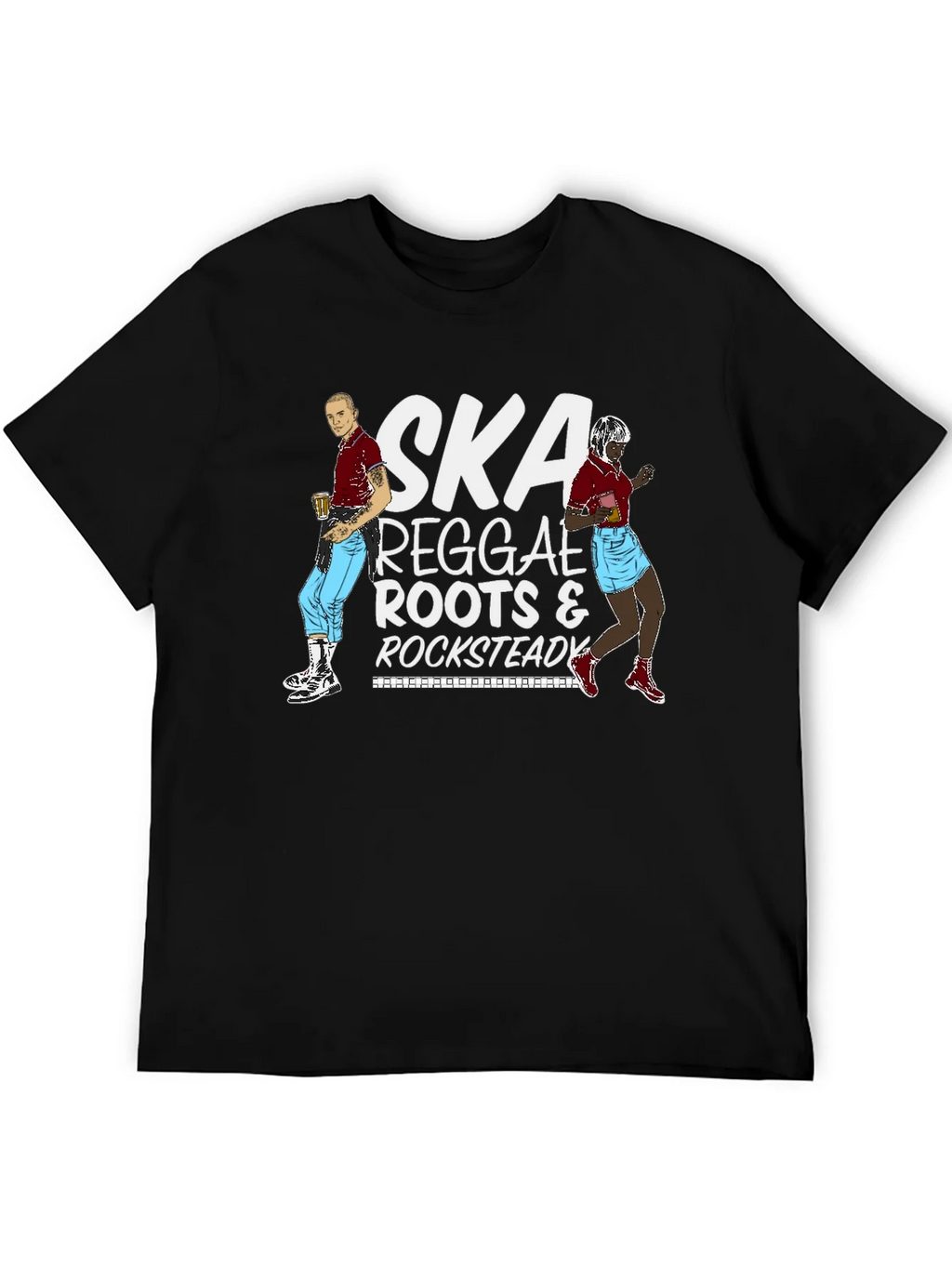 Ska Reggae Roots & Rocksteady Graphic T-Shirt