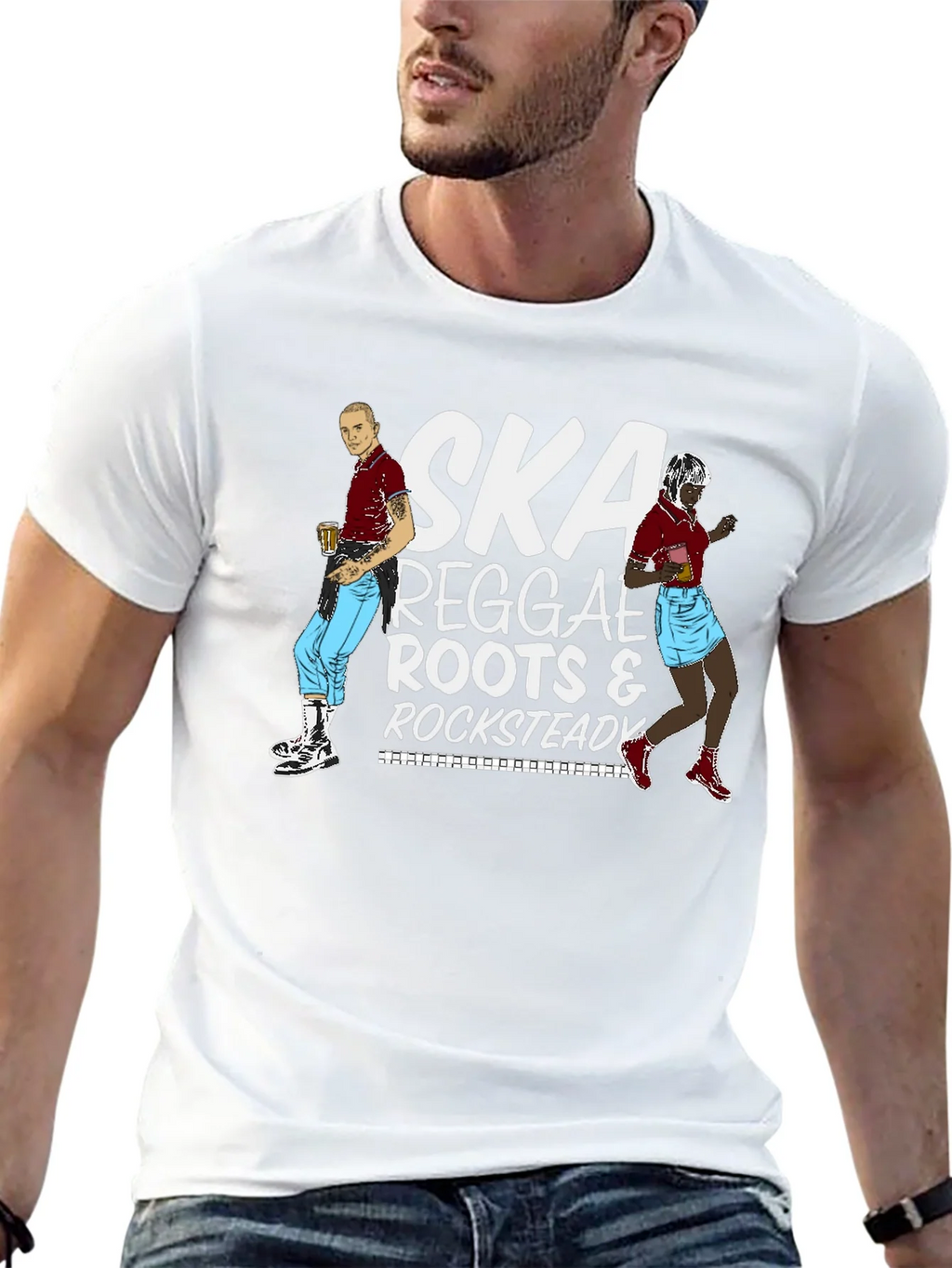 Ska Reggae Roots & Rocksteady Graphic T-Shirt