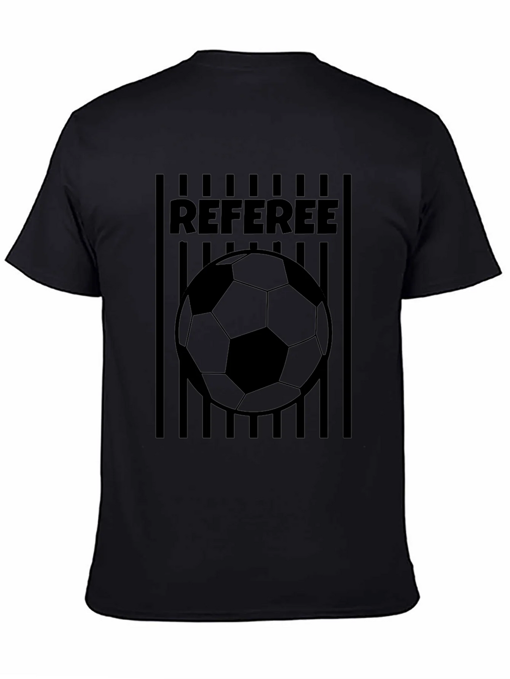 Referee Soccer Ball Graphic T-Shirt