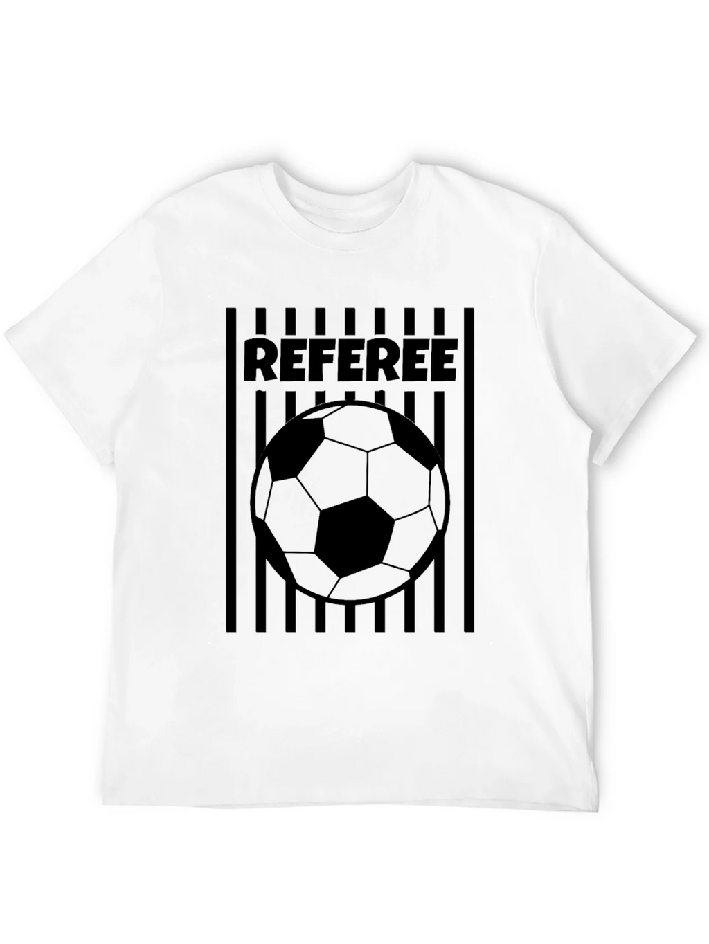 Referee Soccer Ball Graphic T-Shirt