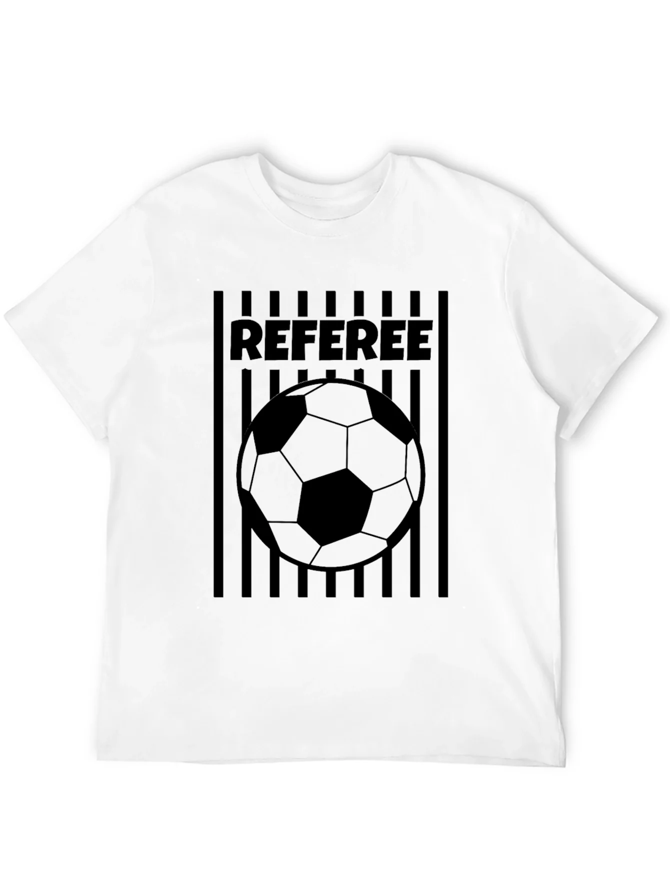 Referee Soccer Ball Graphic T-Shirt
