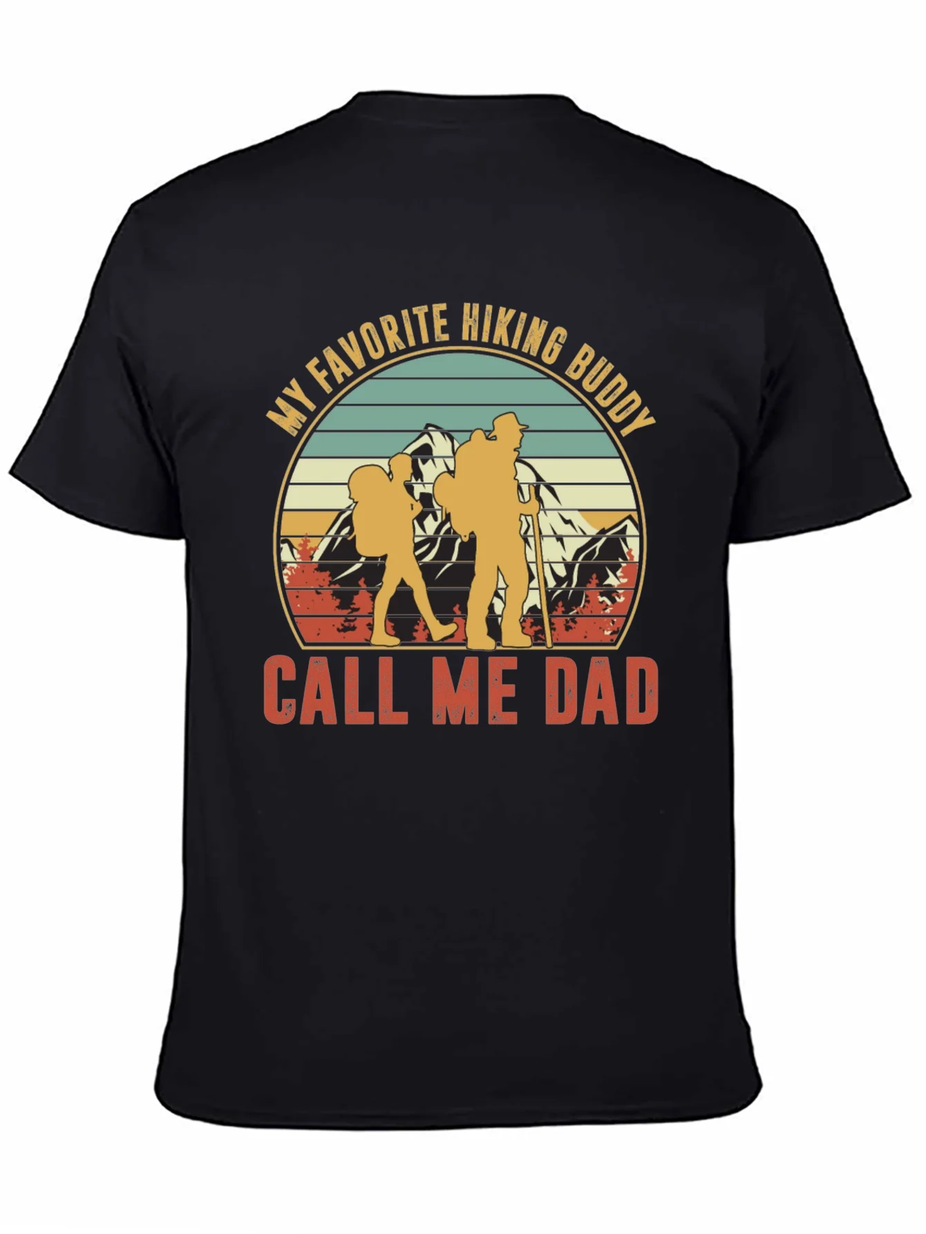 Hiking Buddy Dad T-Shirt