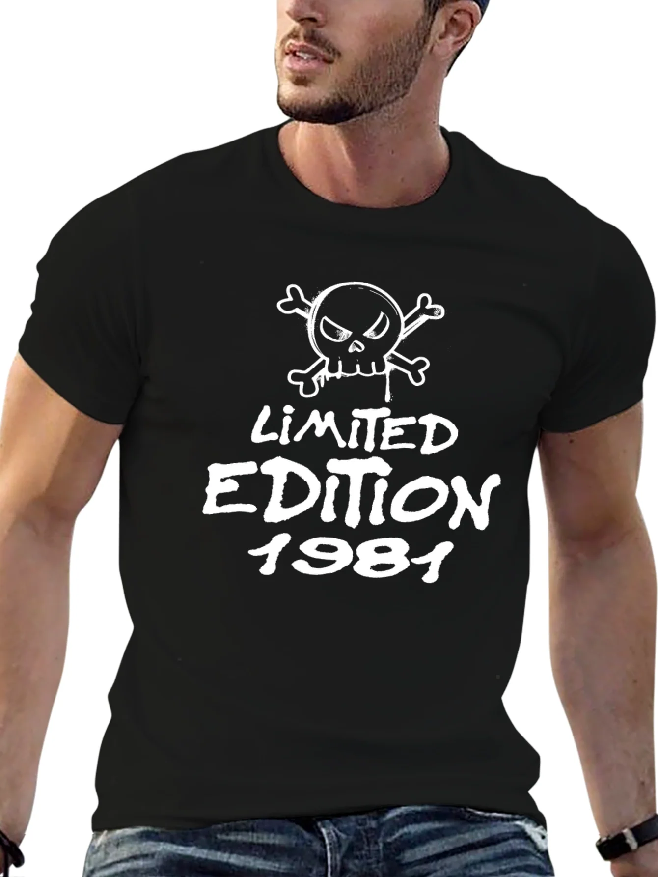 Limited Edition 1981 Graphic T-Shirt - Black
