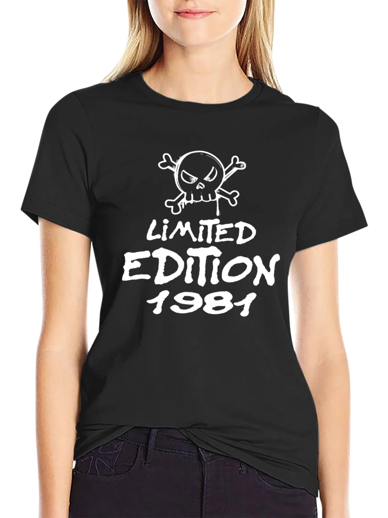 Limited Edition 1981 Graphic T-Shirt - Black