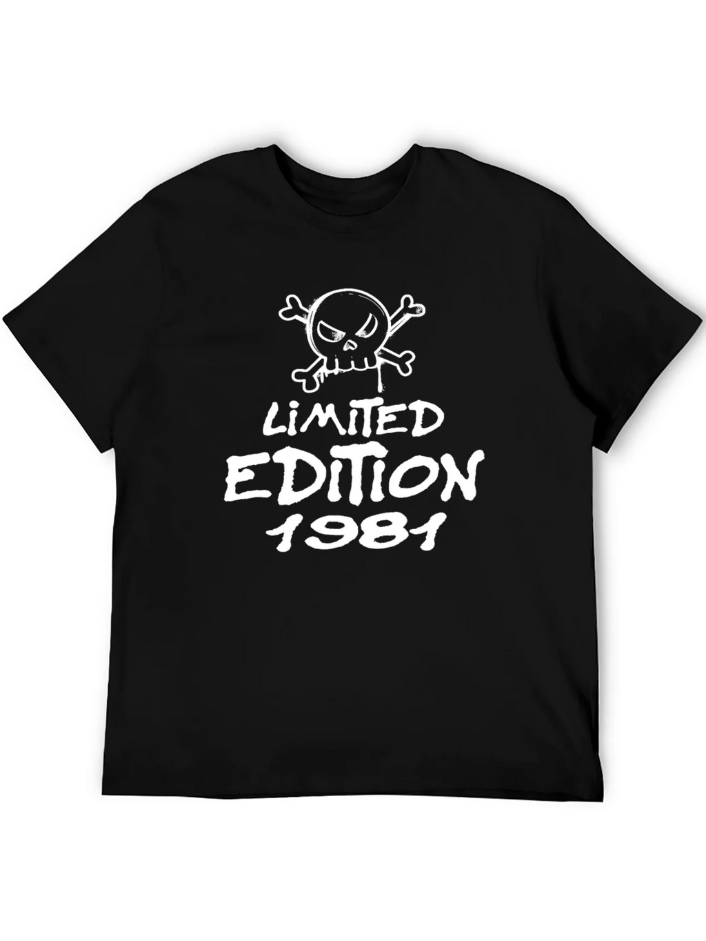 Limited Edition 1981 Graphic T-Shirt - Black
