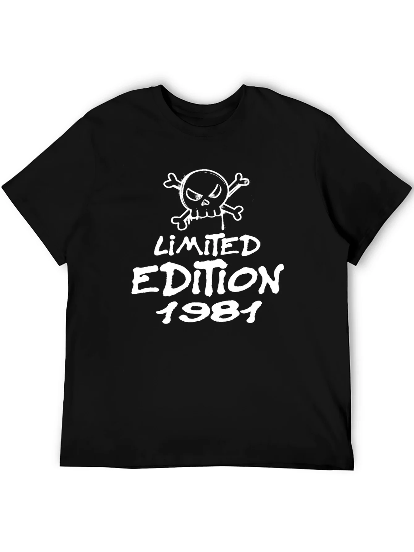 Limited Edition 1981 Graphic T-Shirt - Black