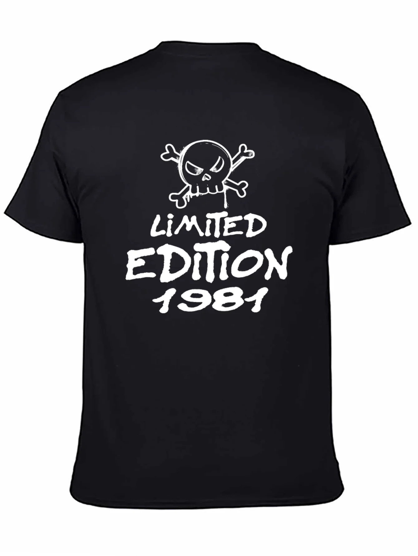 Limited Edition 1981 Graphic T-Shirt - Black