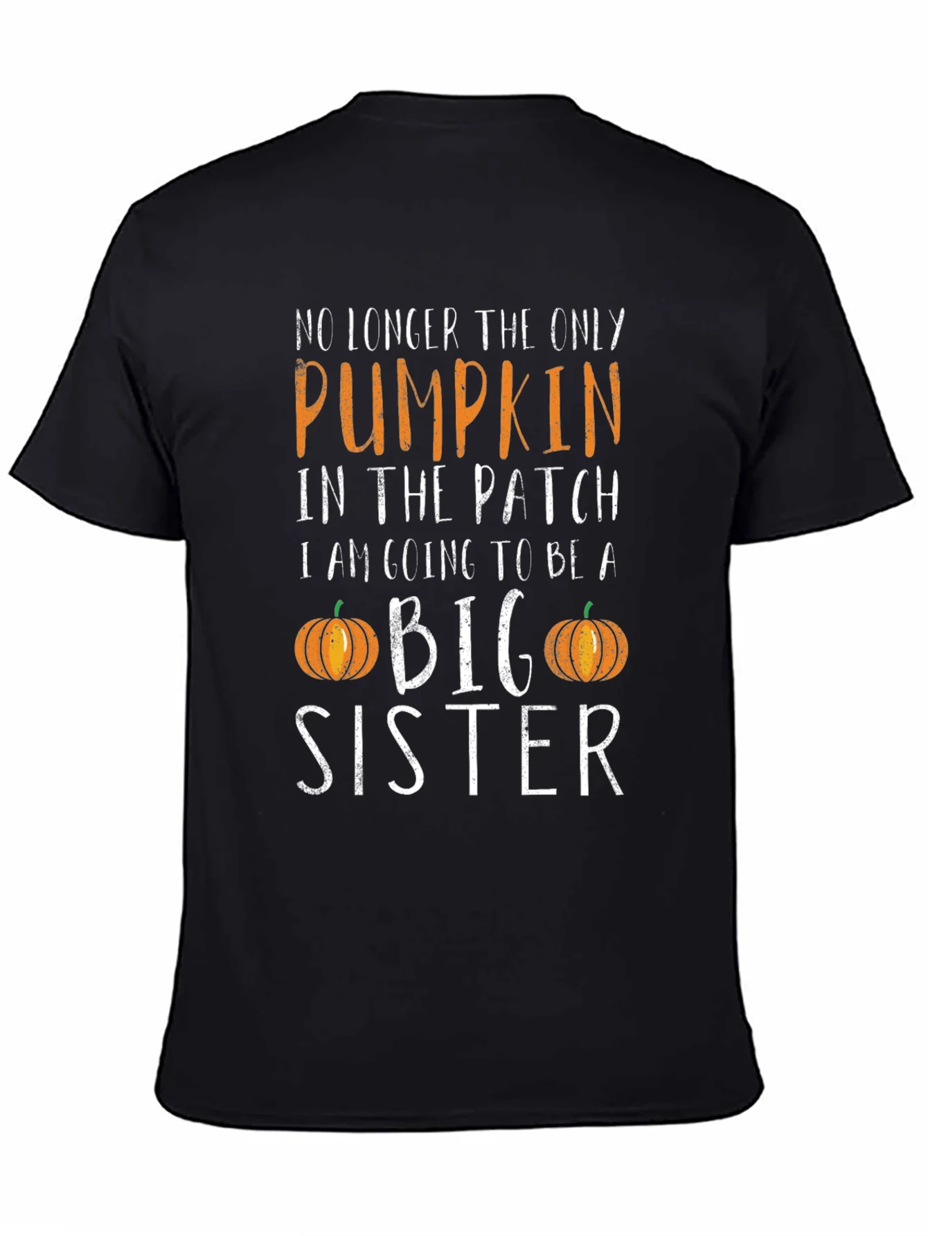 Big Sister Pumpkin Patch T-Shirt - Pregnancy Reveal Tee