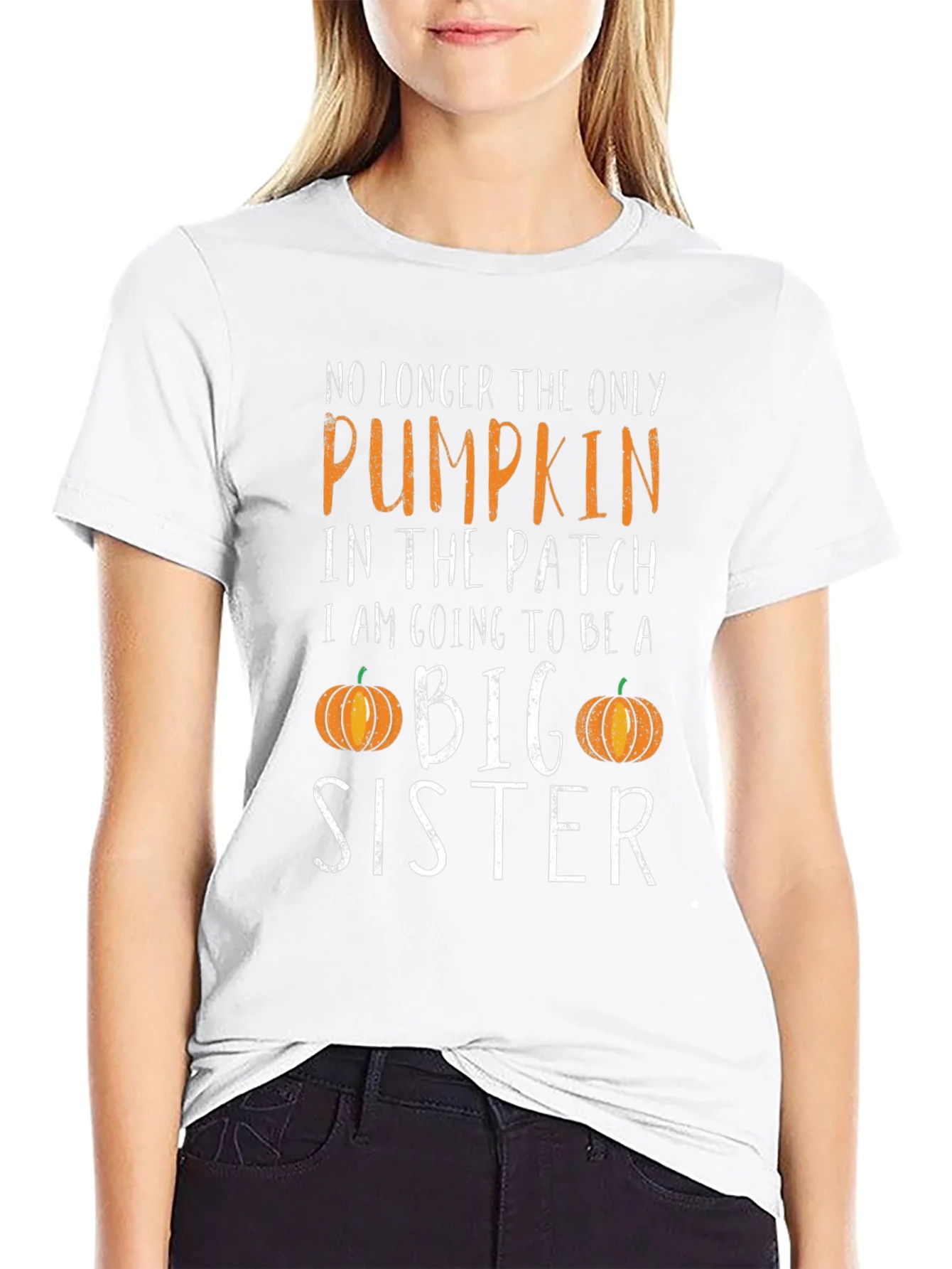 Big Sister Pumpkin Patch T-Shirt - Pregnancy Reveal Tee