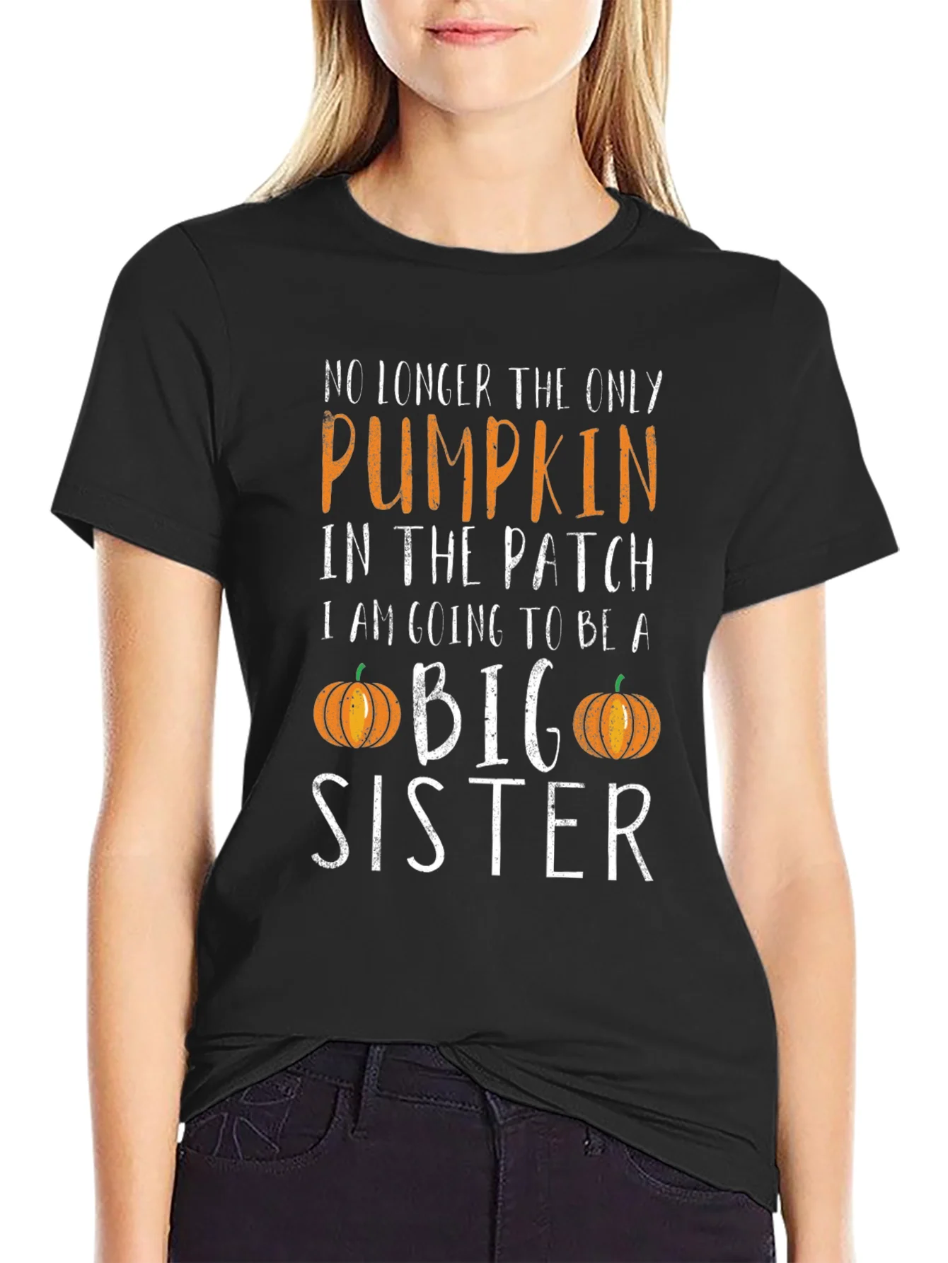 Big Sister Pumpkin Patch T-Shirt - Pregnancy Reveal Tee