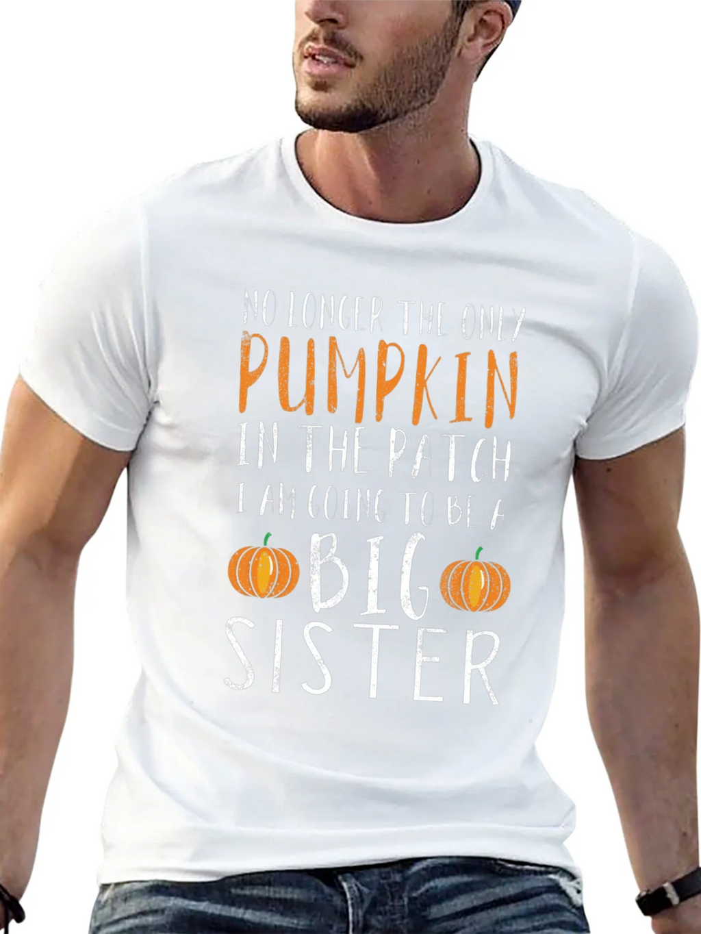 Big Sister Pumpkin Patch T-Shirt - Pregnancy Reveal Tee