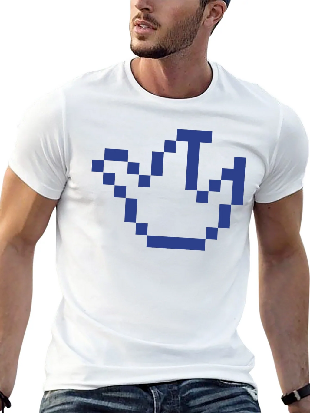 Pixel Crown T-Shirt - Retro Gaming Style