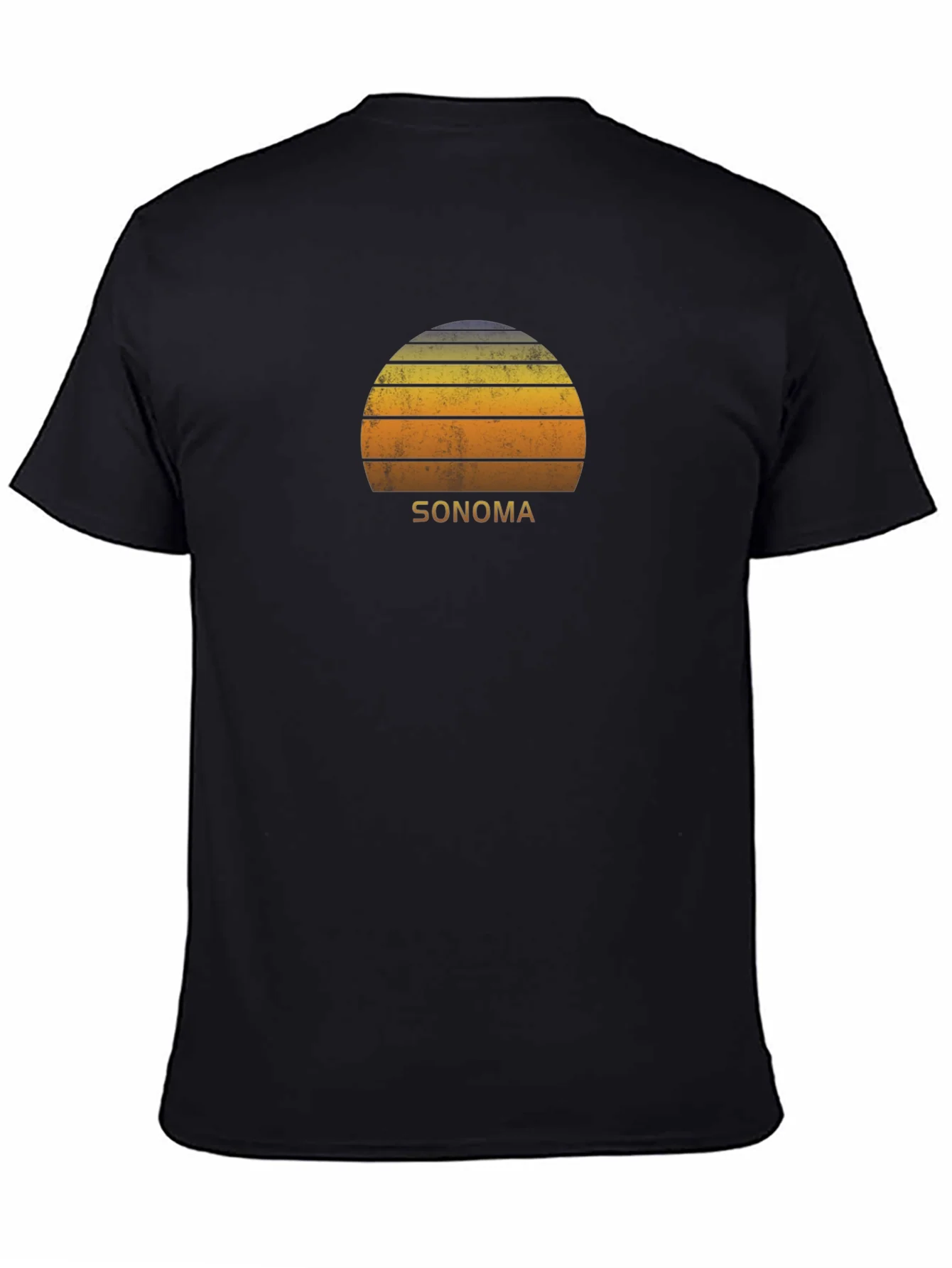 Sonoma Sunset Graphic T-Shirt - Retro Style