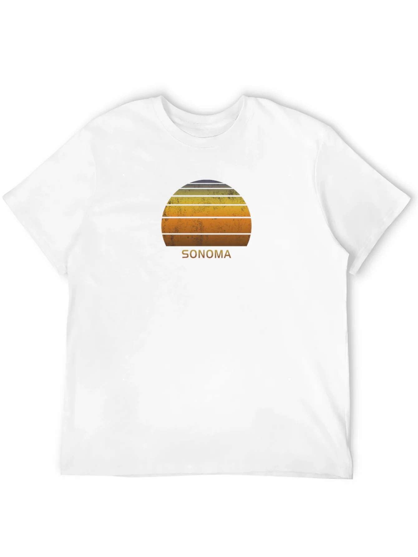 Sonoma Sunset Graphic T-Shirt - Retro Style