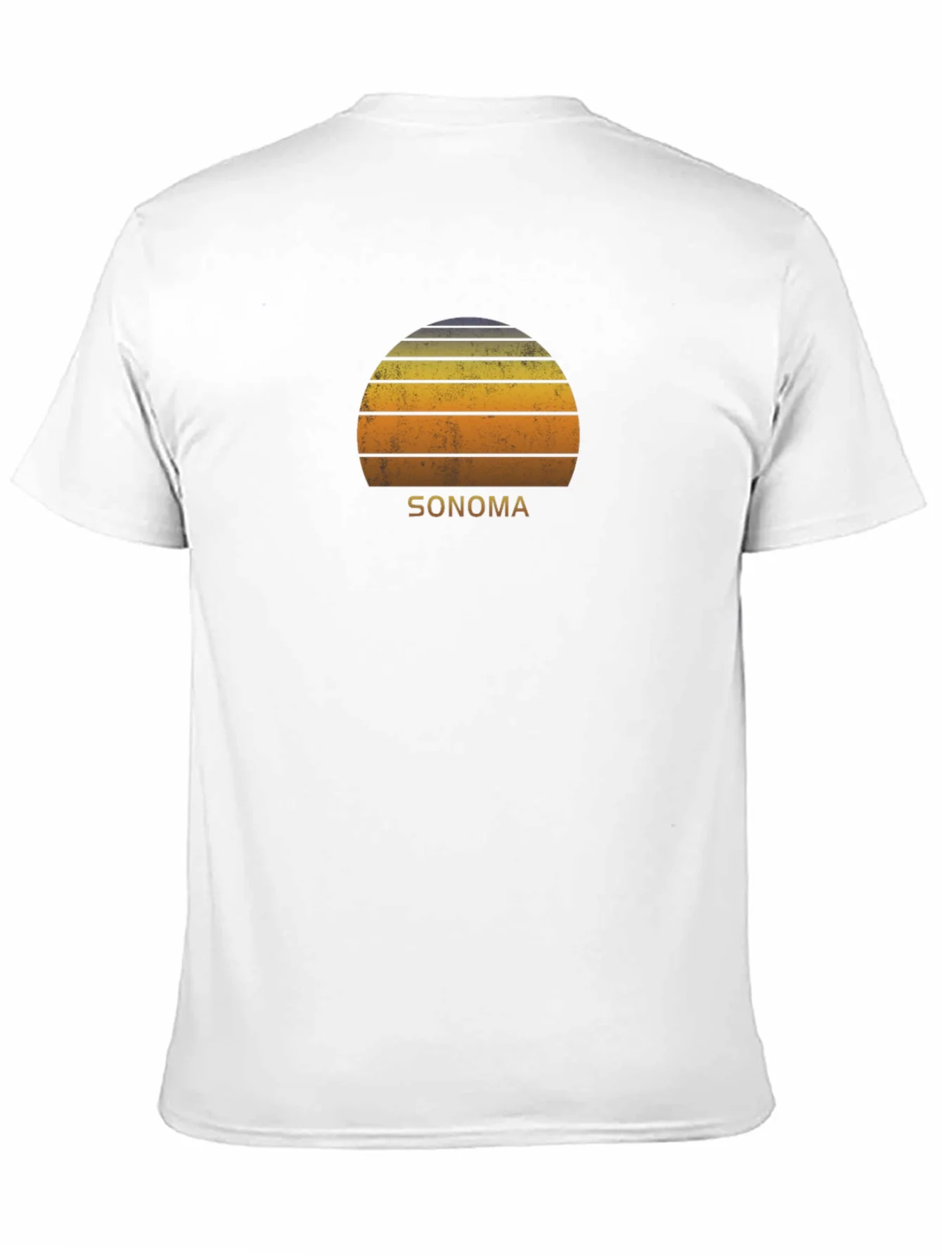 Sonoma Sunset Graphic T-Shirt - Retro Style