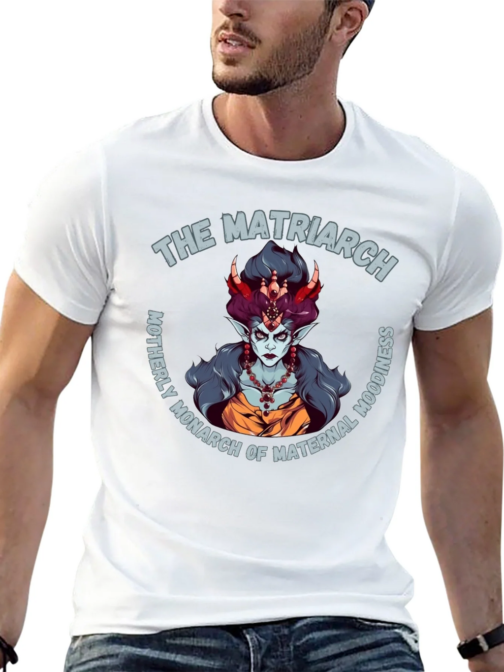 The Matriarch Graphic Tee - Motherly Monarch T-Shirt