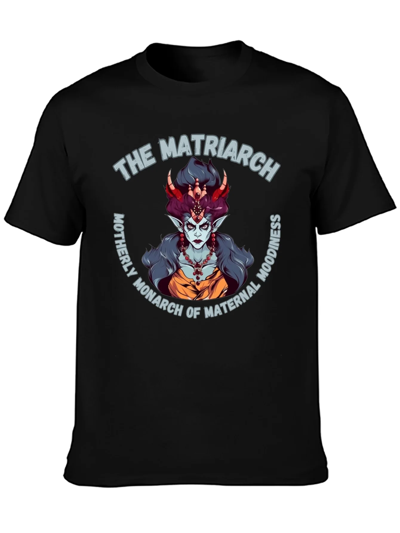 The Matriarch Graphic Tee - Motherly Monarch T-Shirt