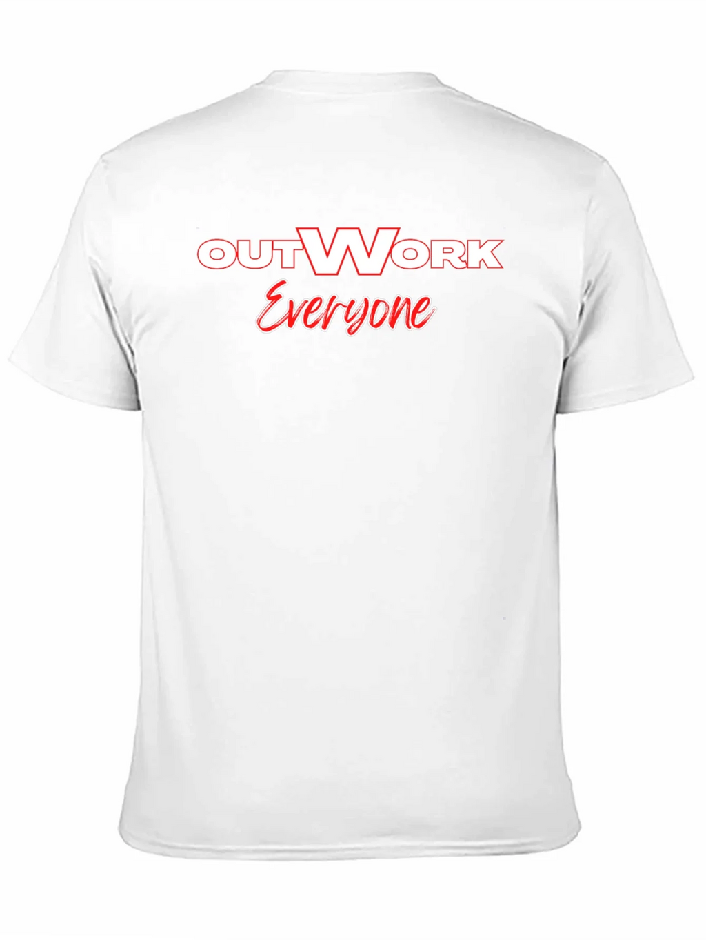 Outwork Everyone Graphic Tee - Motivational Black T-Shirt