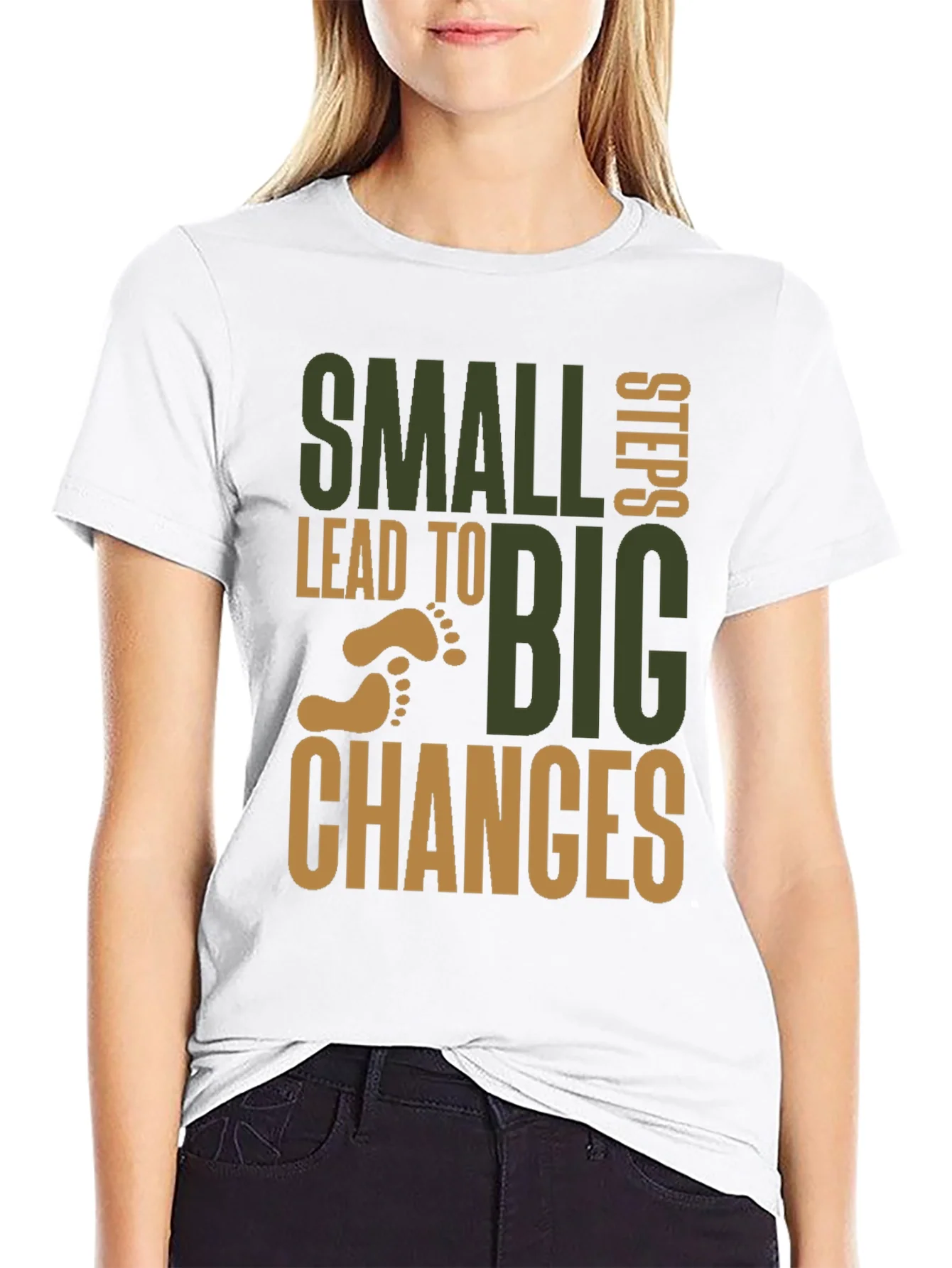 Small Steps Big Changes Graphic Tee