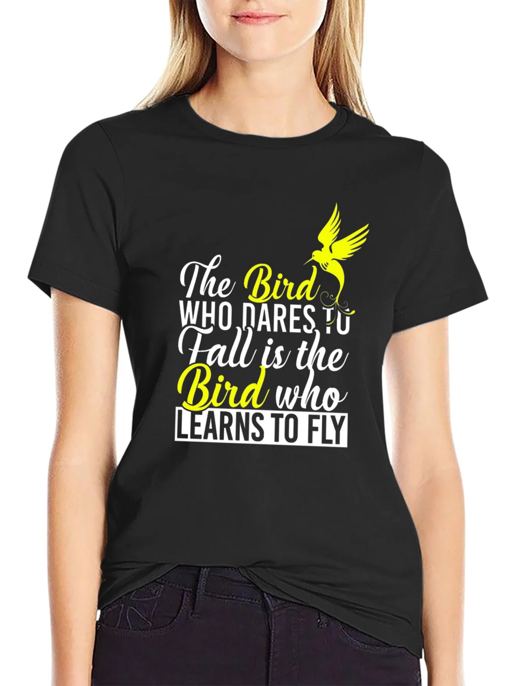 The Bird Who Dares to Fall T-Shirt