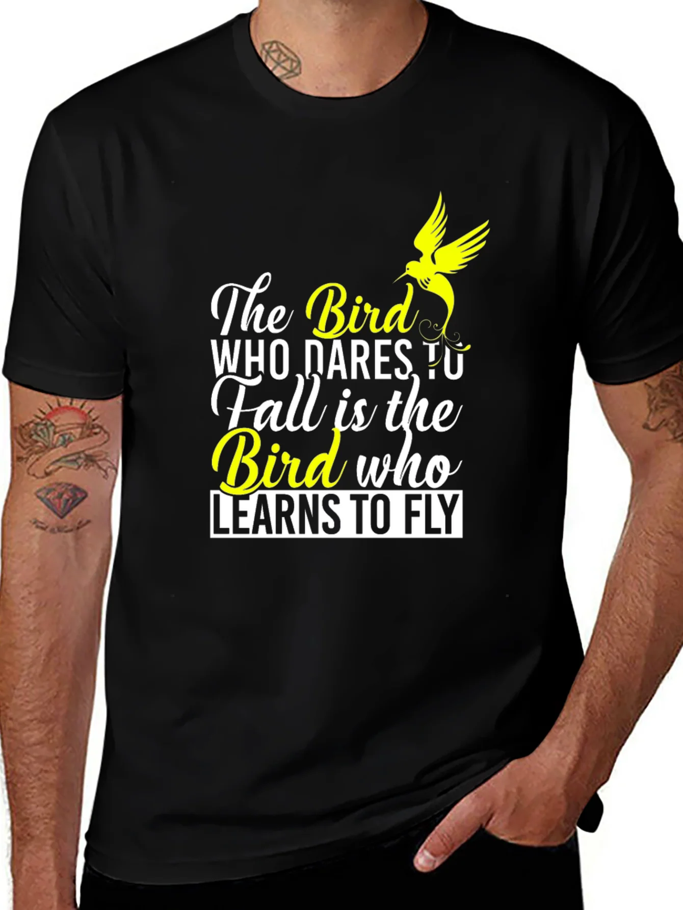 The Bird Who Dares to Fall T-Shirt
