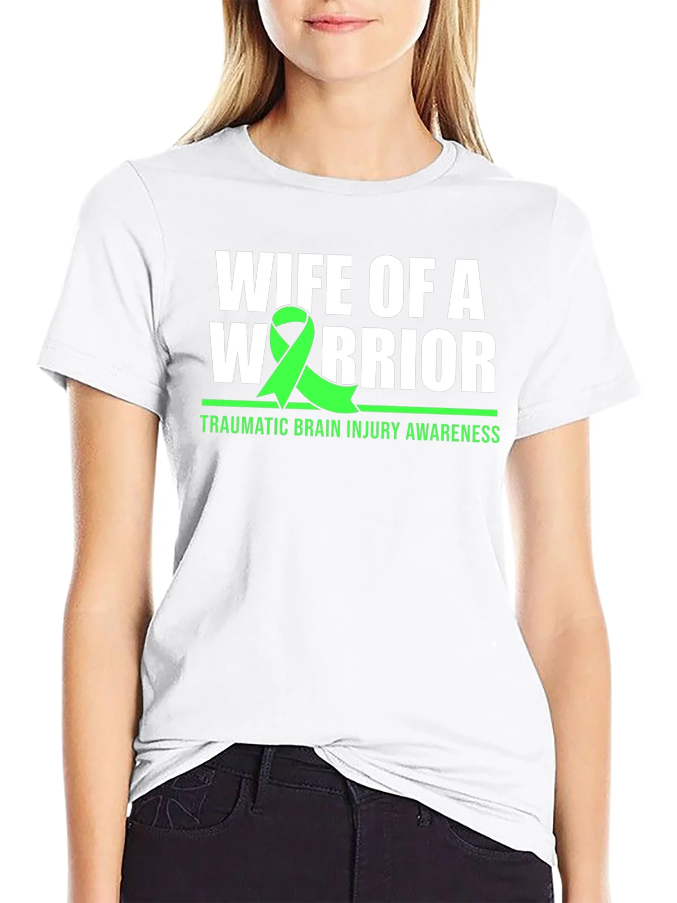 Wife of a Warrior T-Shirt - TBI Awareness