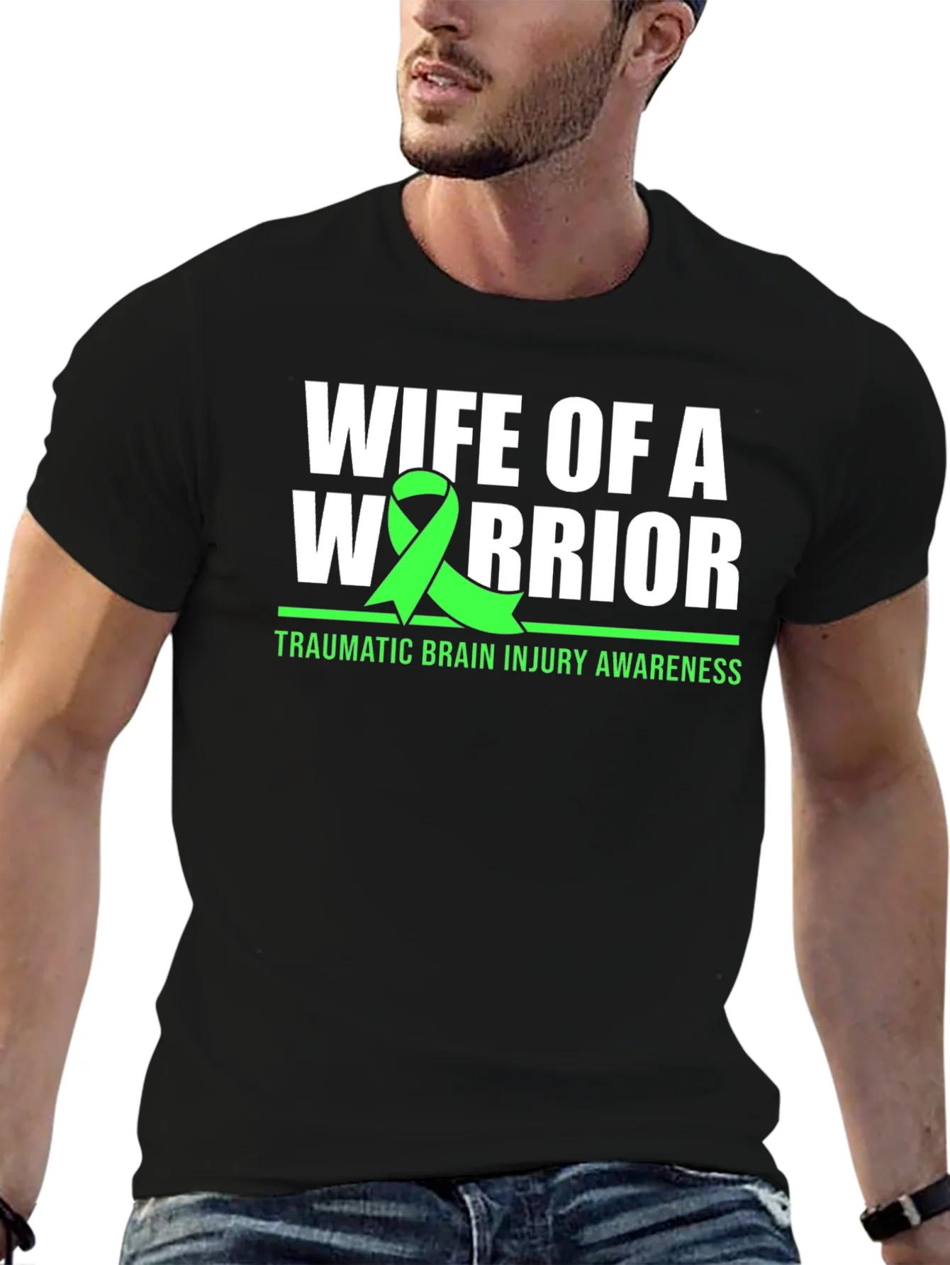 Wife of a Warrior T-Shirt - TBI Awareness