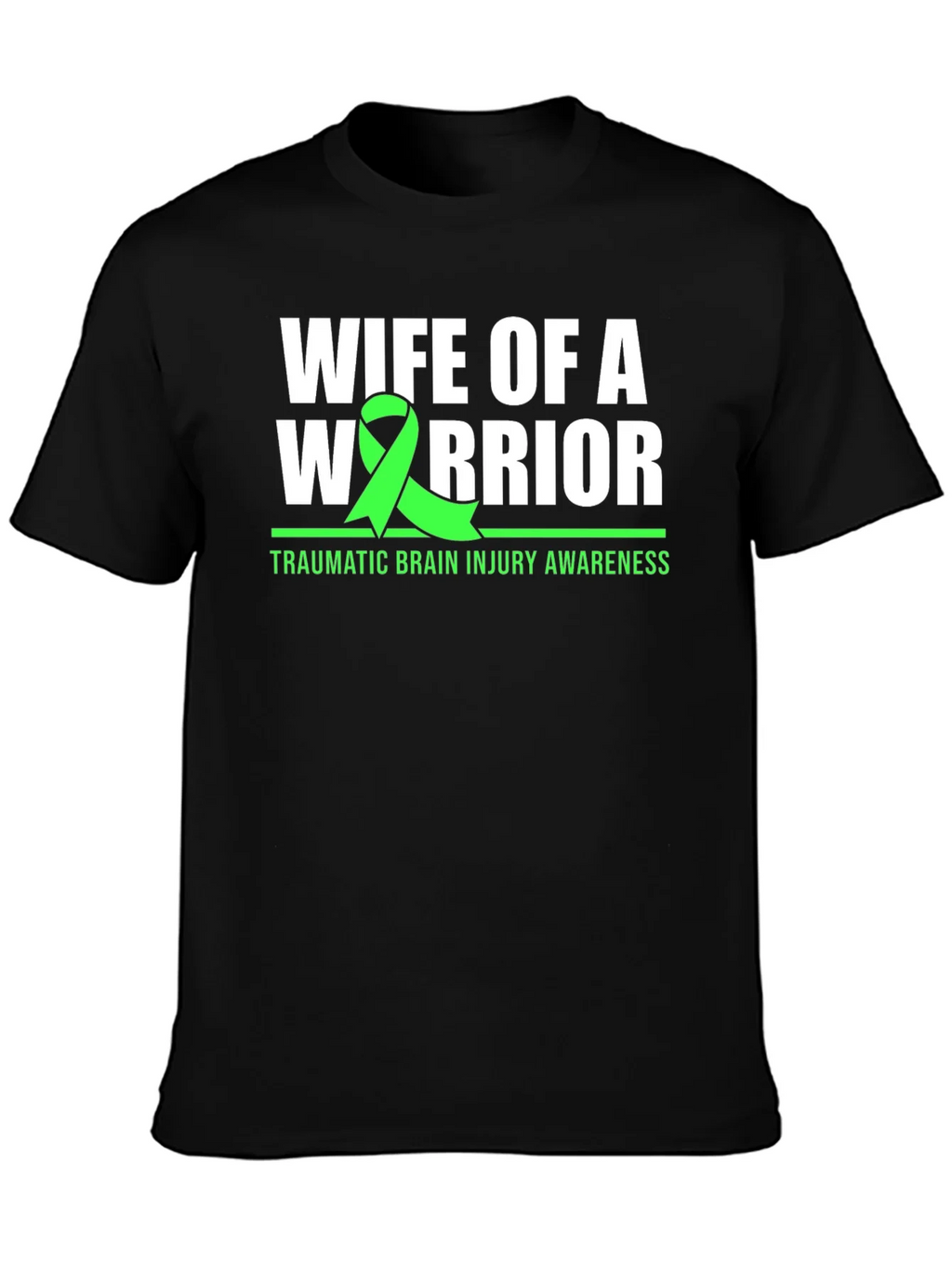 Wife of a Warrior T-Shirt - TBI Awareness