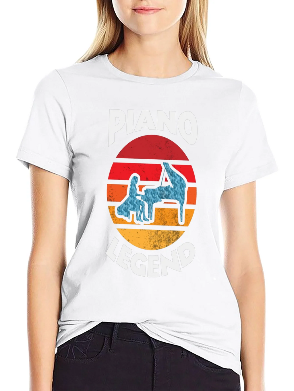 Piano Legend Graphic T-Shirt