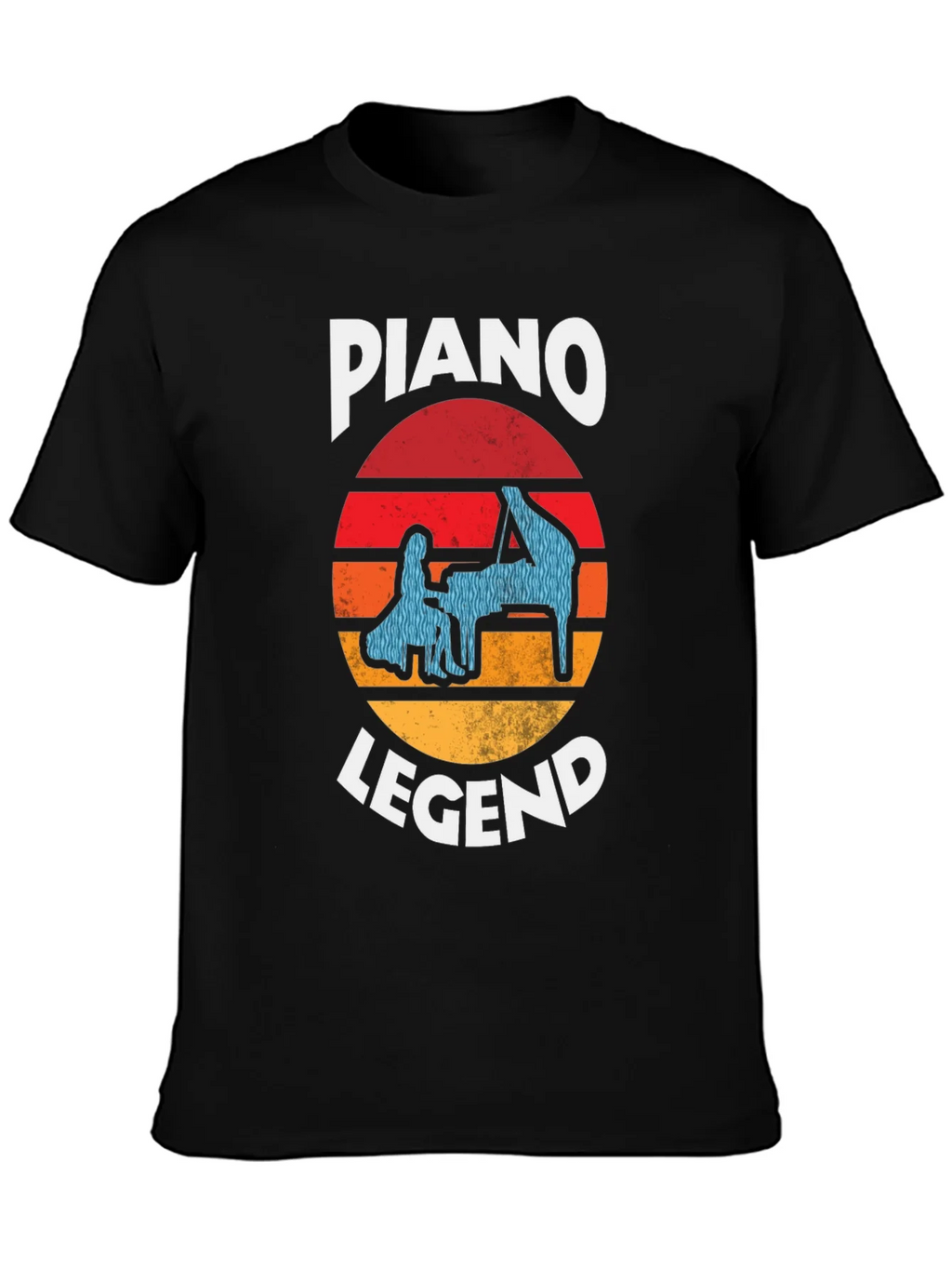 Piano Legend Graphic T-Shirt