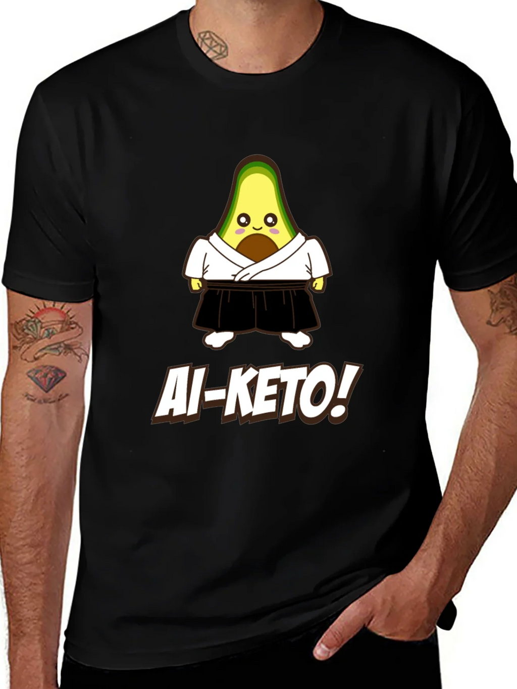 Ai-Keto Avocado Martial Arts T-Shirt