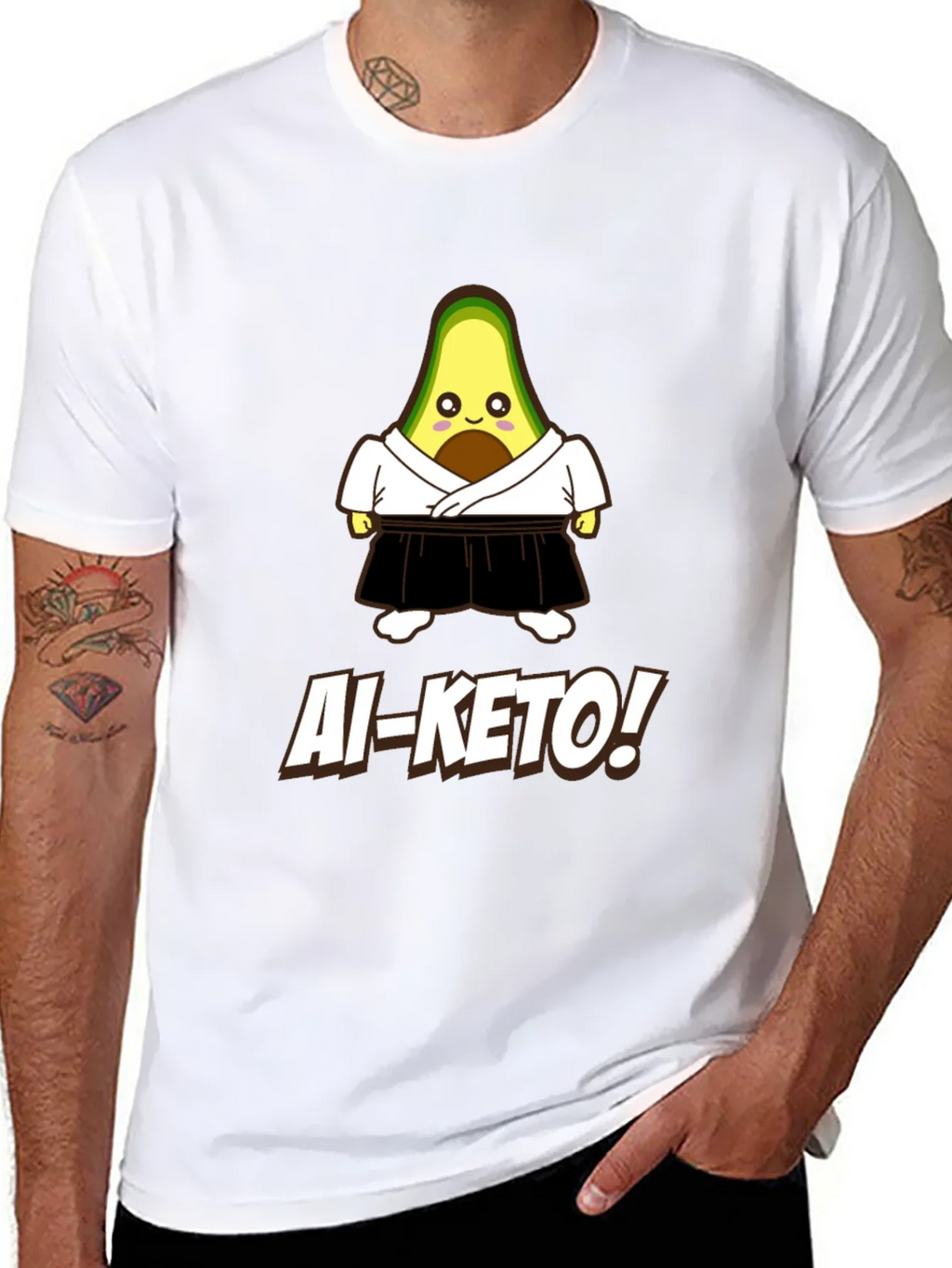 Ai-Keto Avocado Martial Arts T-Shirt