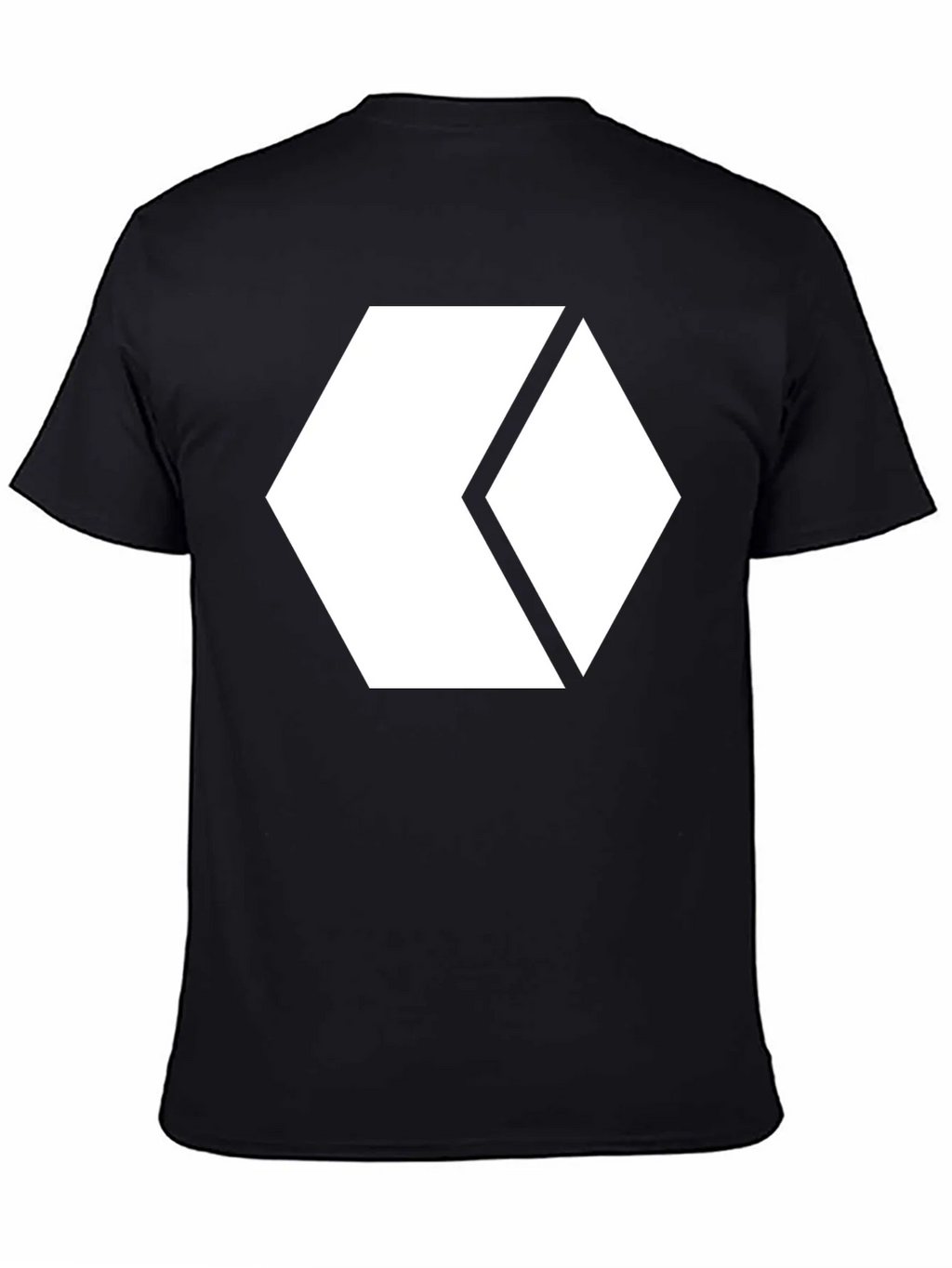 Geometric Graphic Tee - Modern Minimalist Design